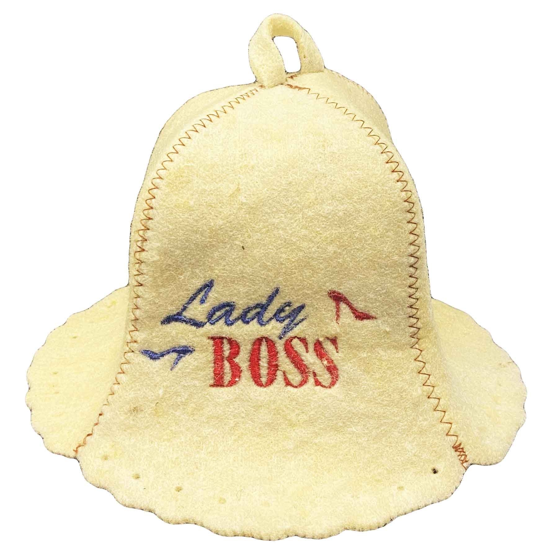 Filzhut für Sauna, "Lady Boss"