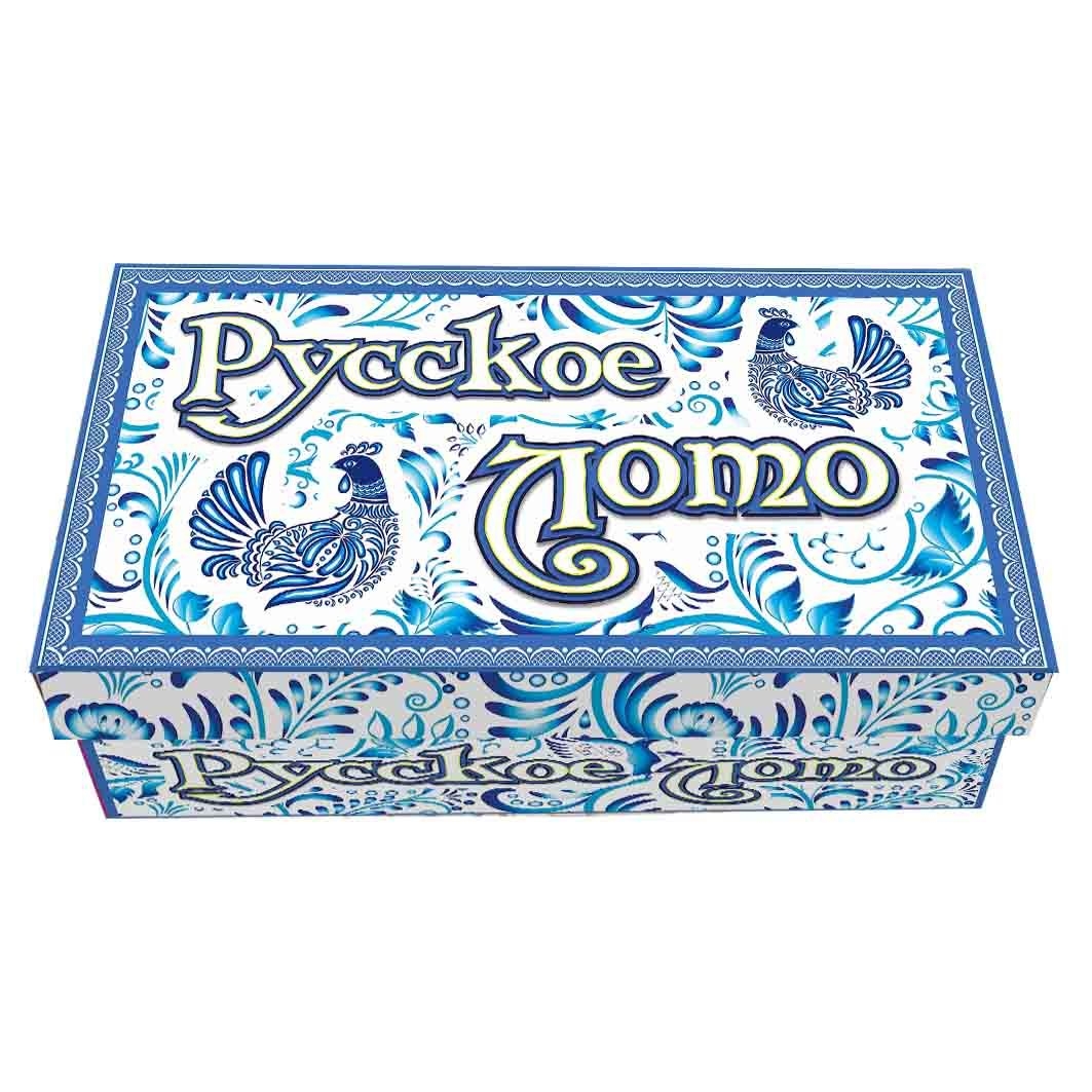 Brettspiel "Russkoe Loto" in Karton "Gjel"