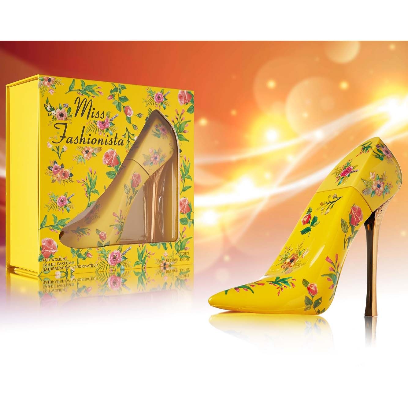 Parfum für Damen "Miss Fashionista", gelb