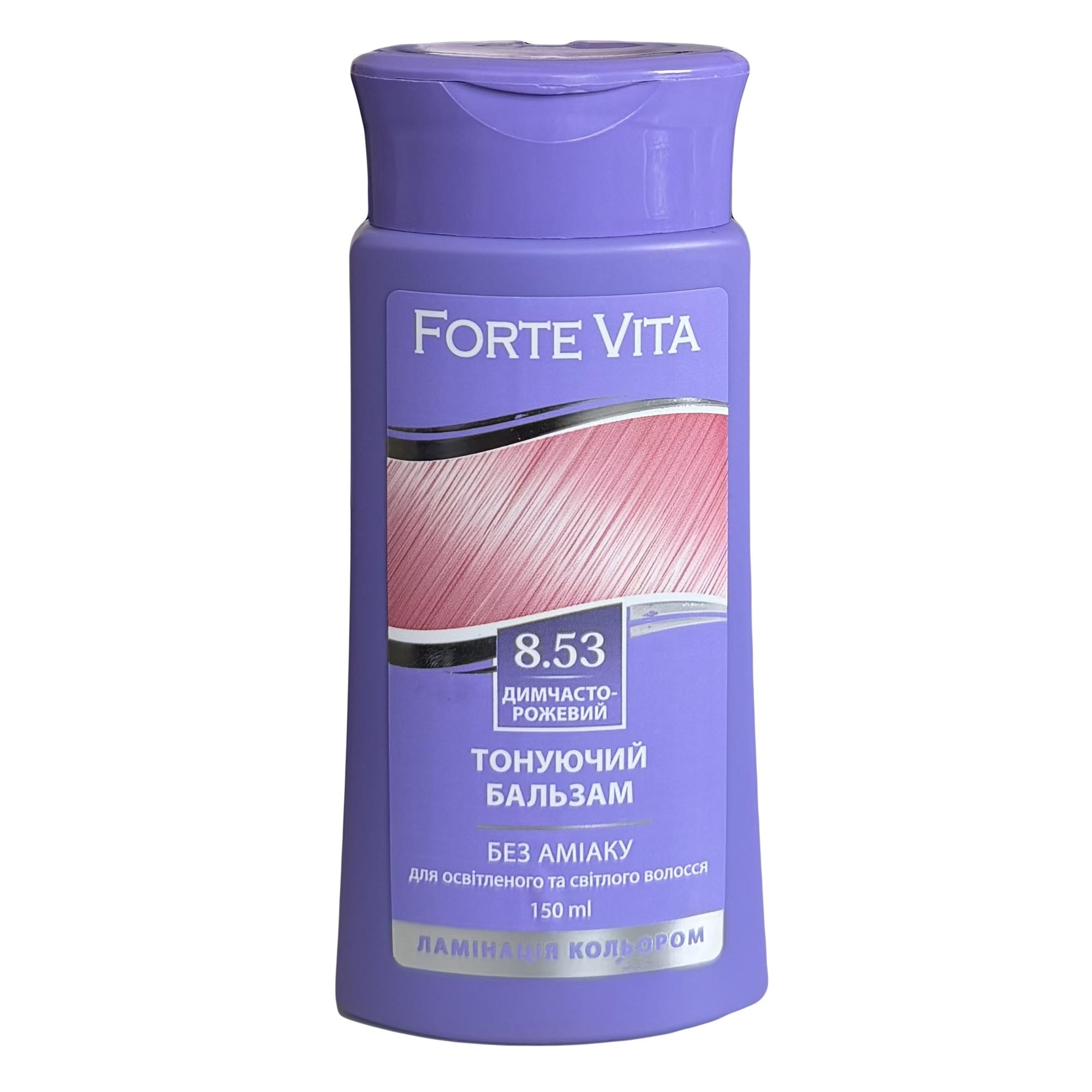 Tönungsbalsam für Haare "Forte Vita" 8.53 (rauchiges Rosa), ohne Ammoniak, 150 ml