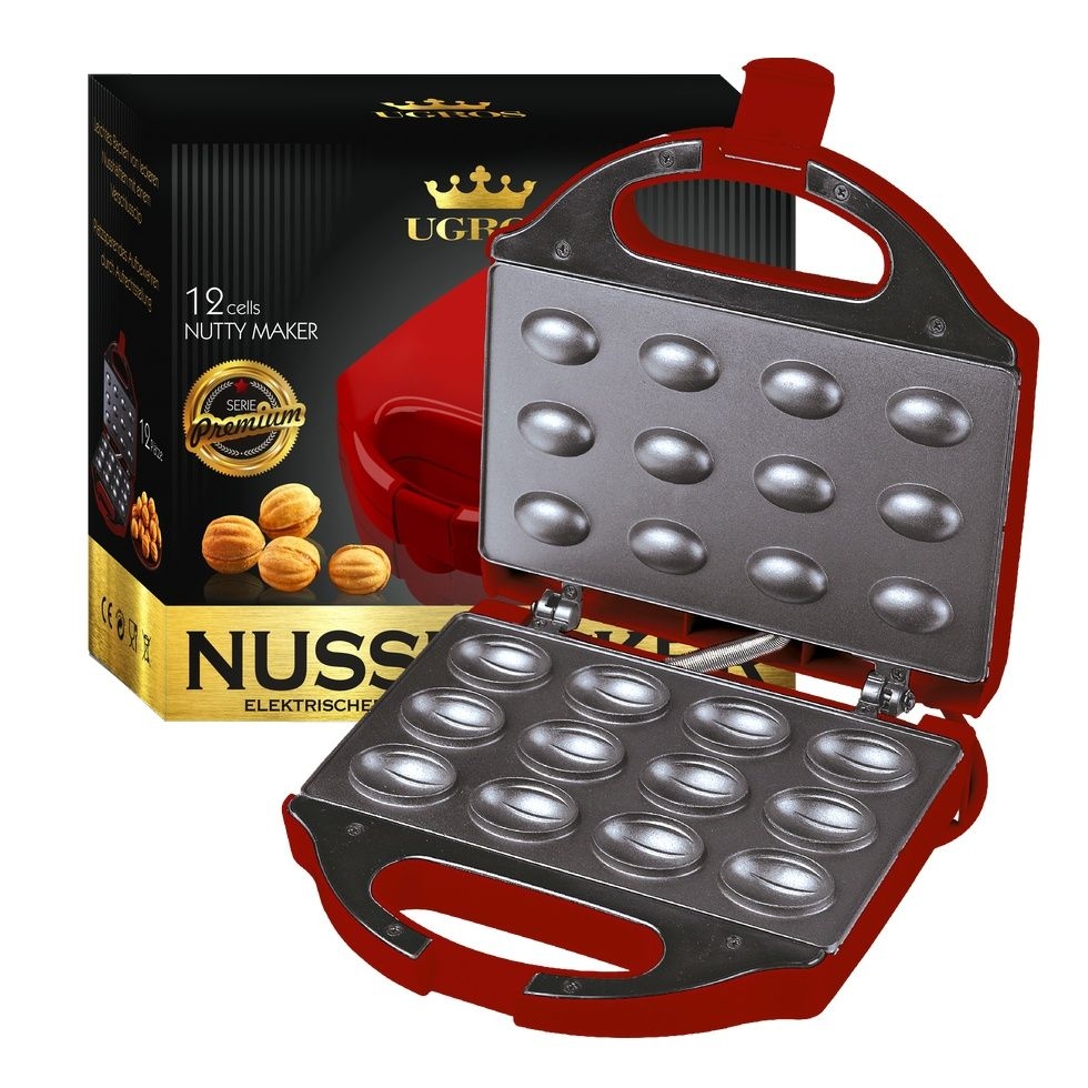 Nussbäcker-12 "Premium", Rot Perlmutt