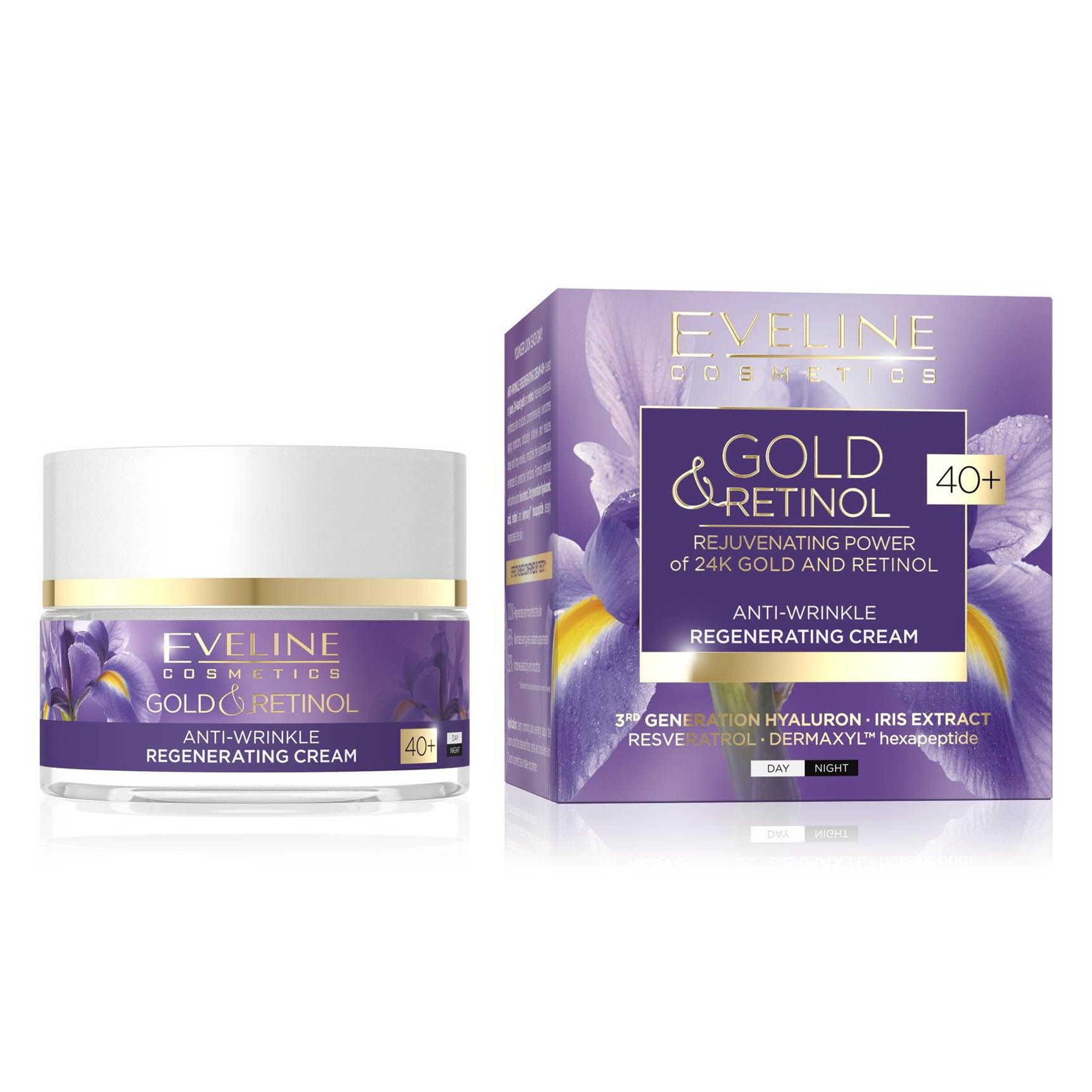 Eveline - Gesichtscreme "Gold & Retinol", 40+