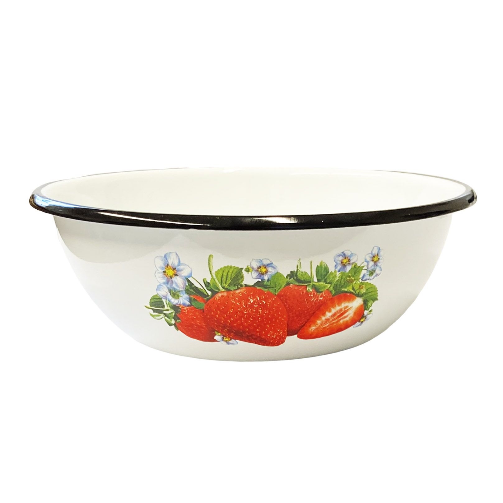 Schüssel emailliert, 1,5 L "Еrdbeeren"