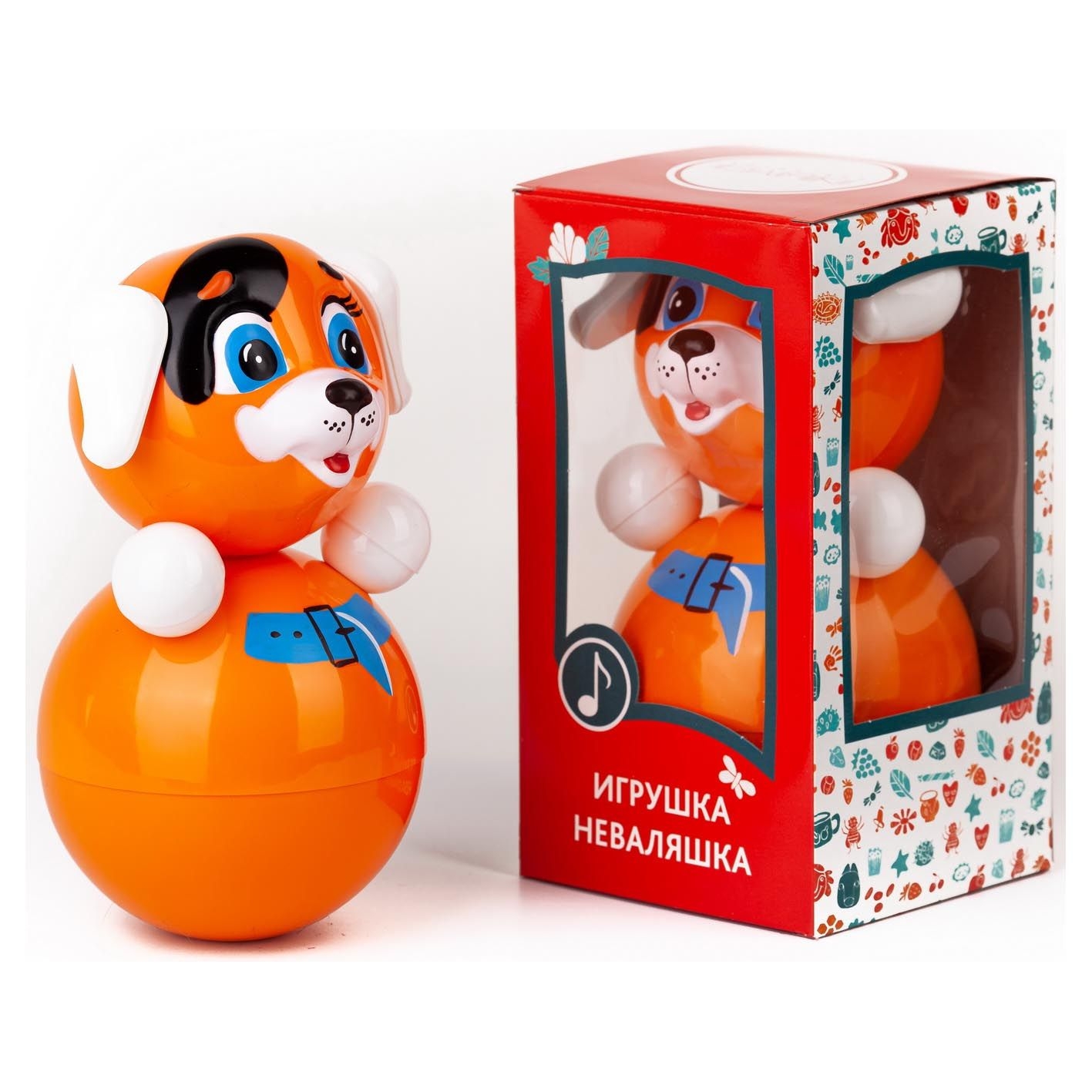 Stehaufpuppe "Hund" , 22-23 см cm