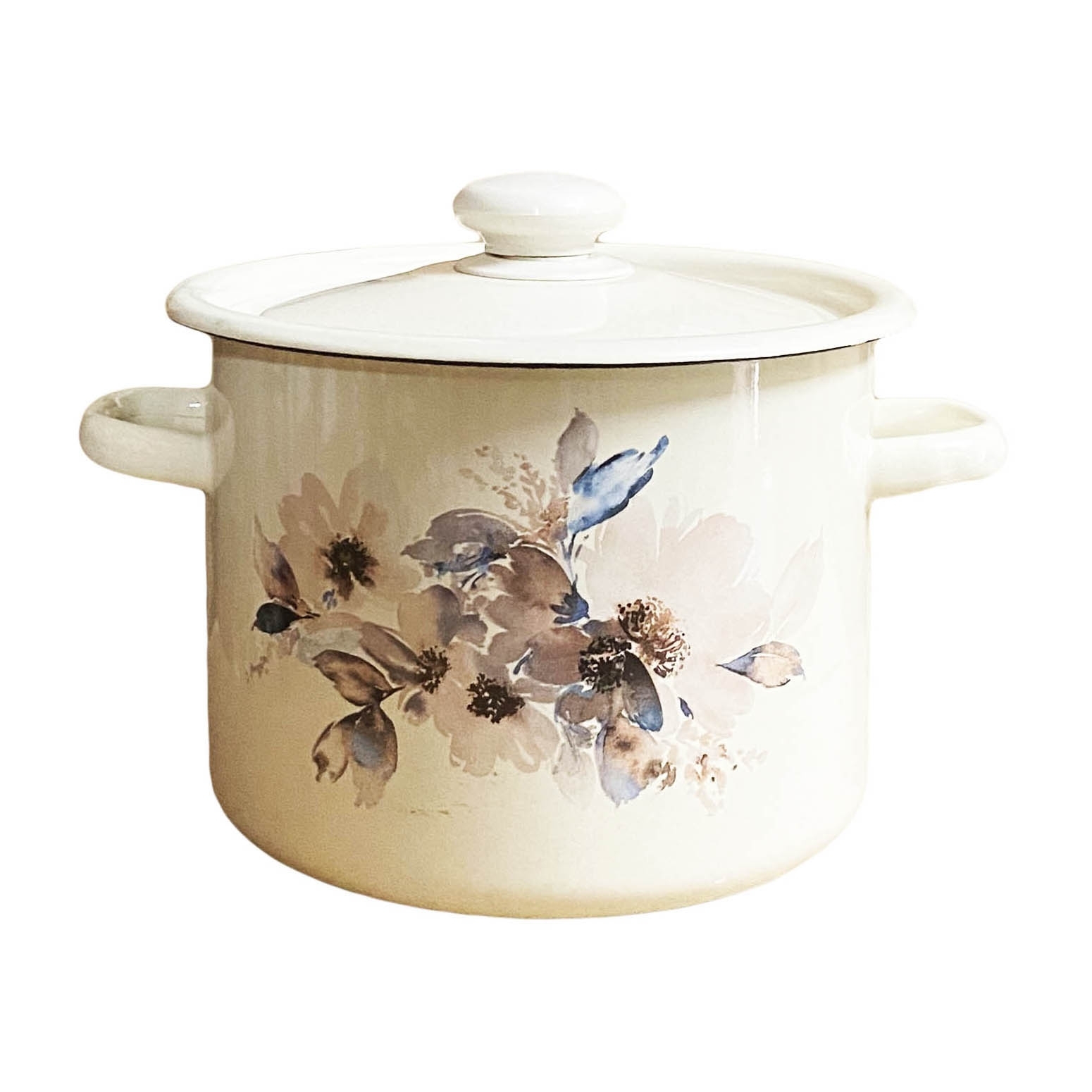 Topf, emailliert "Jasmin", 2,0 L, zylindrisch