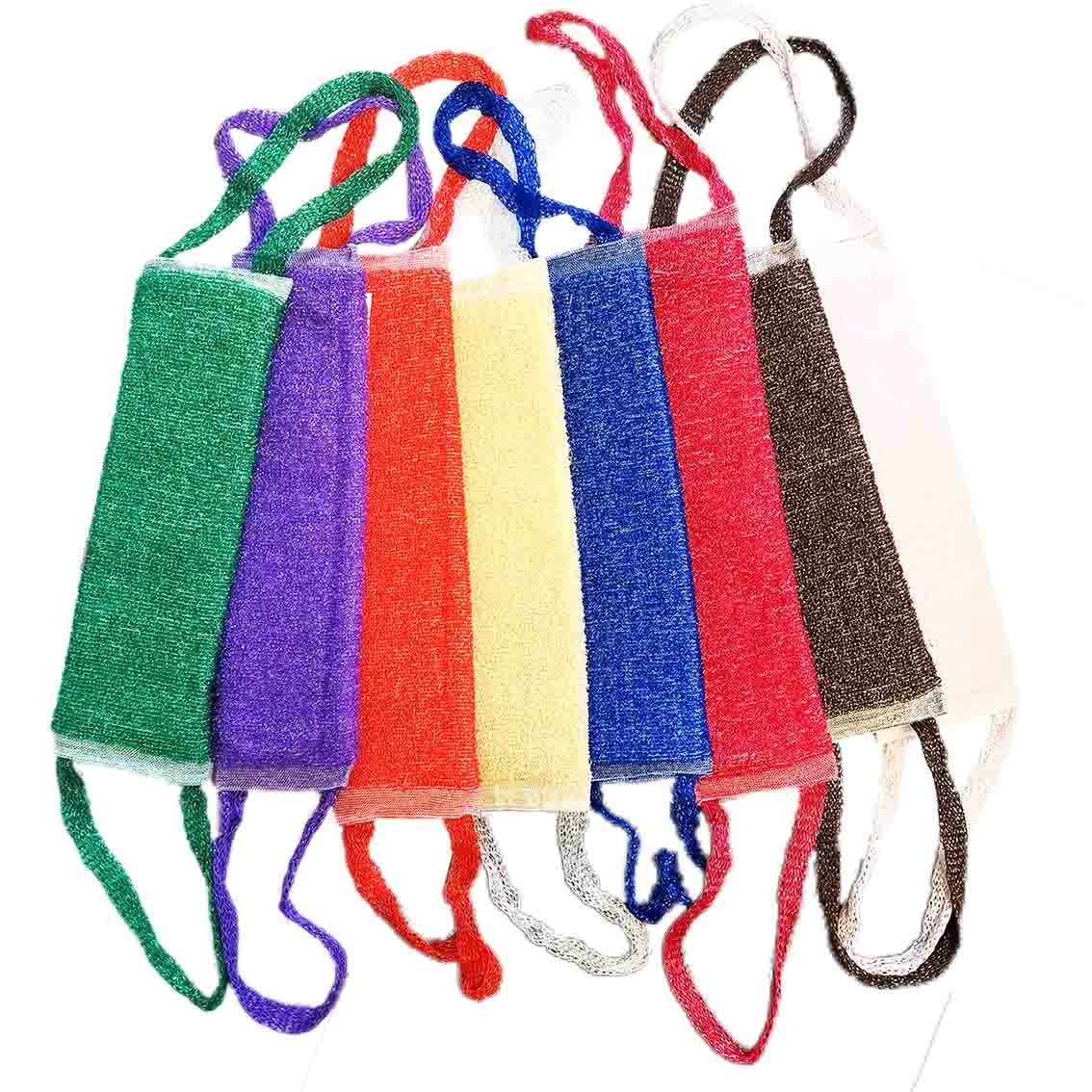 Мочалка "Экстра" с поролоном, 35, 40 см (различные цвета)