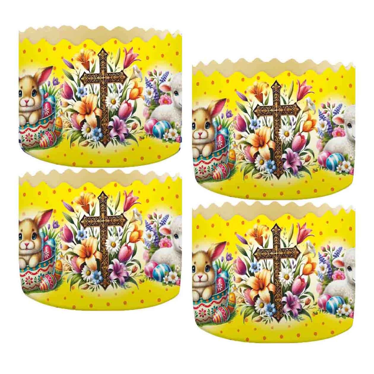 Backform für Osterkuchen "Hase und Schaf", 350 g, 110х85 mm (20)