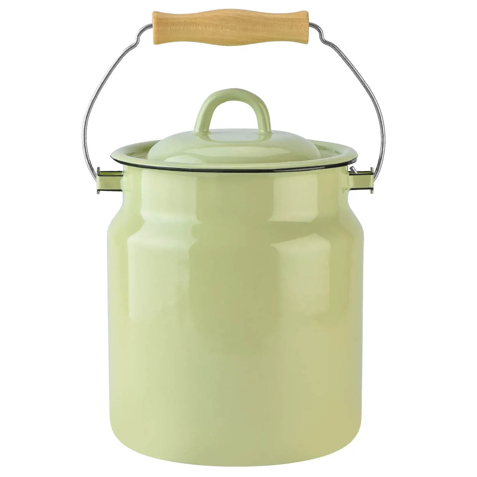 Transportkanne, emailliert, 3,5 L "Hellgrün"