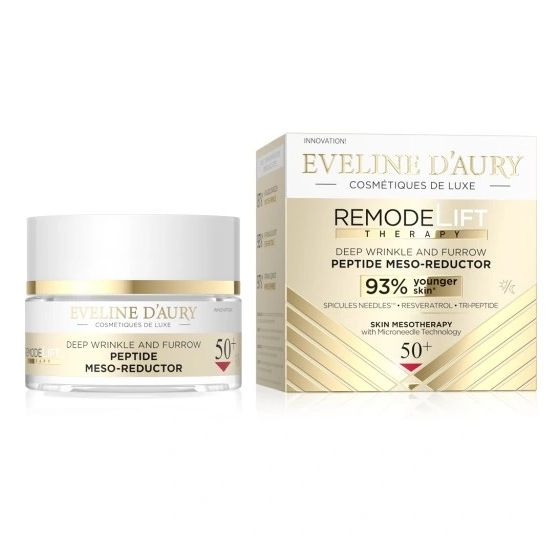 "D`Aury RemodeLift Therapy" , Gesichtscreme 50+, Peptide, Meso-Reduktion, 50 m