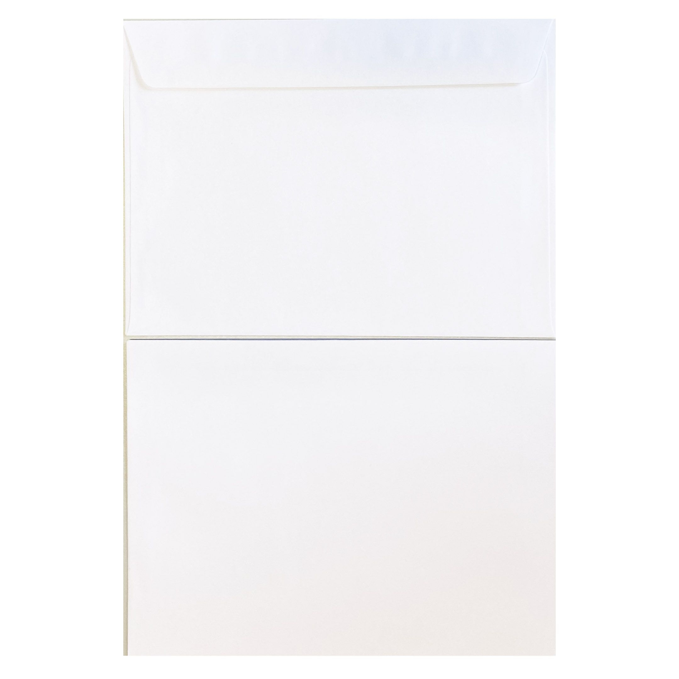 Umschlag weiß zum Grüßkarten, А5