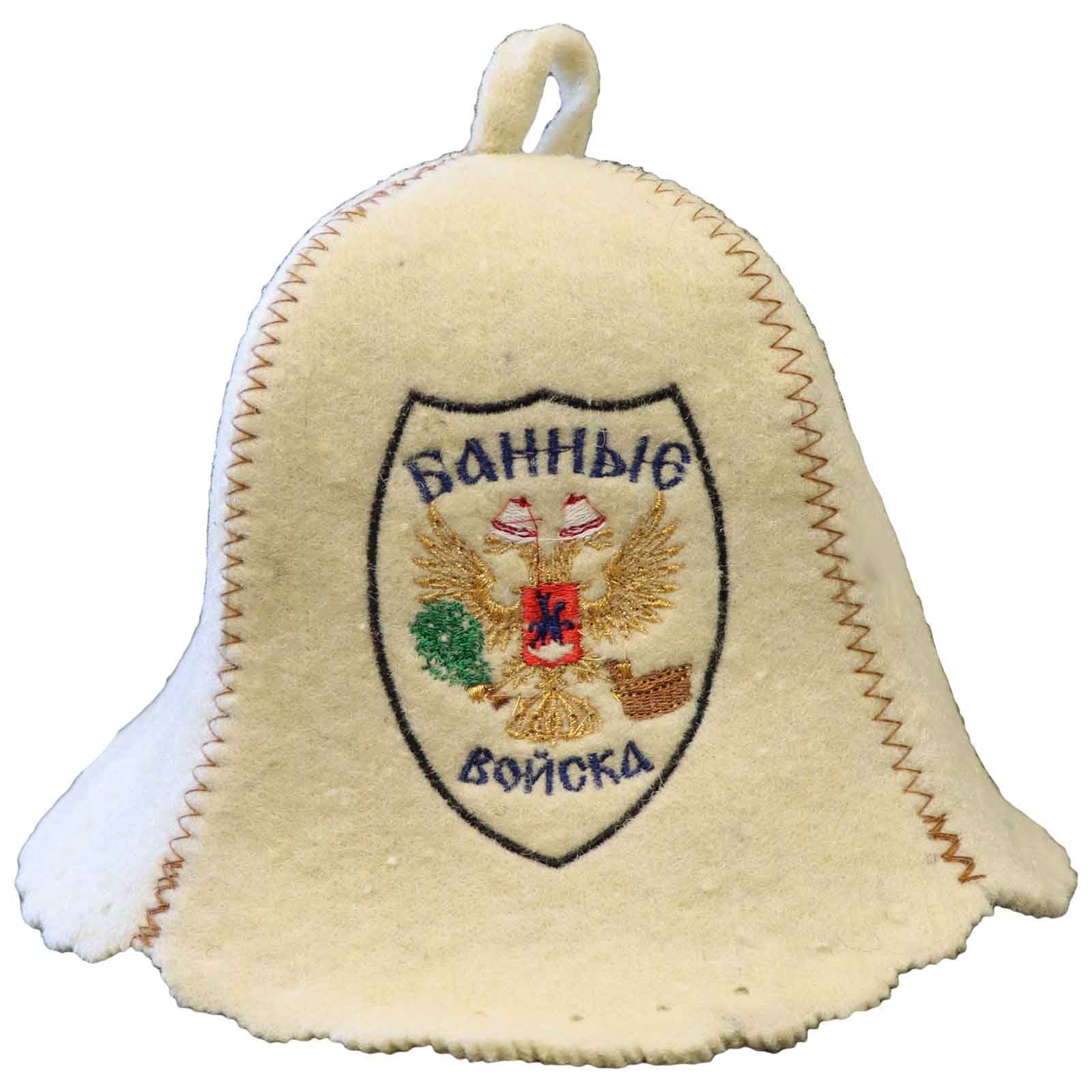 Filzhut für Sauna, "Банные войска"