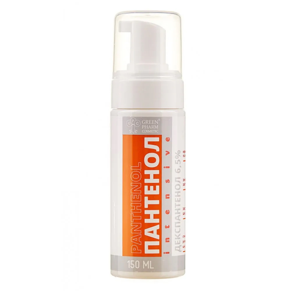 "Green Pharm" Panthenol-Intensive, Schaum, 150 ml