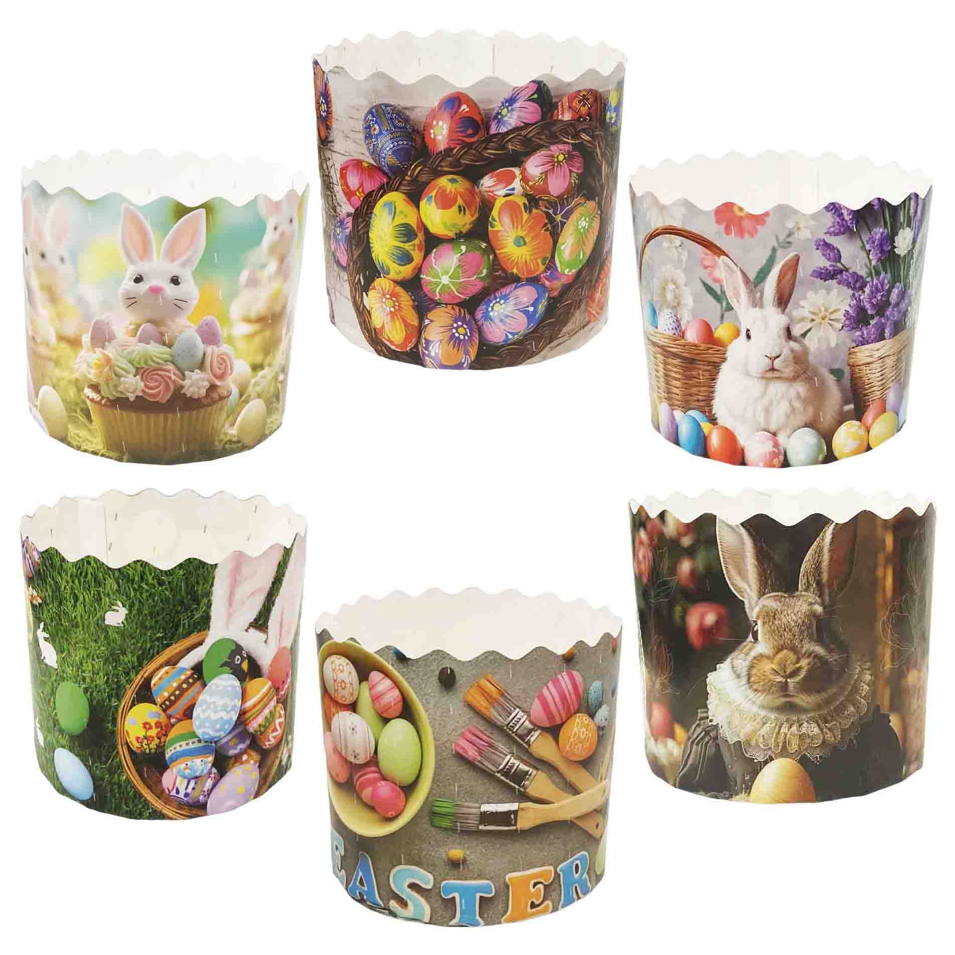 Backform für Osterkuchen "Assorti neu", 250 g, 90x85 mm