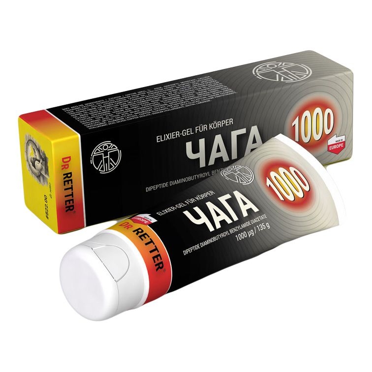 Dr. Retter - "Serie 1000" Elixier-Gel für Körper "Tschaga", 135 g