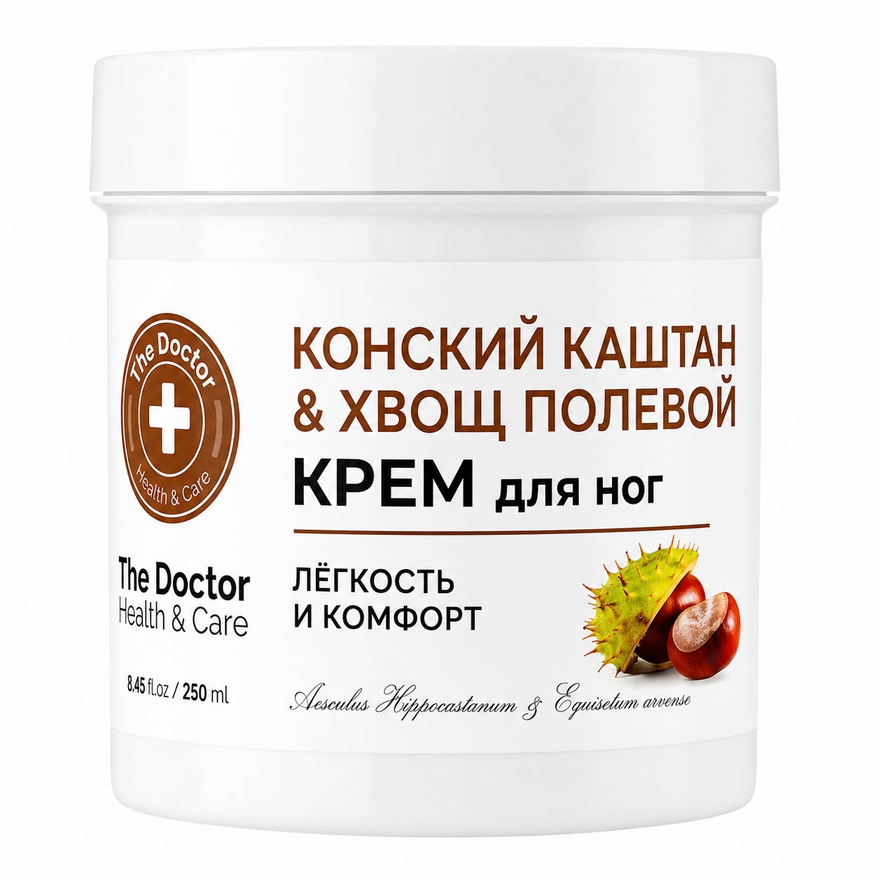 "The Doctor" Fußcreme "Rosskastanie und Schachtelhalm", 250 ml