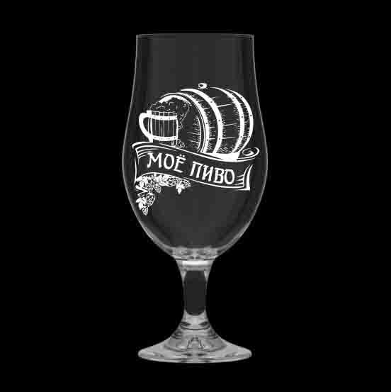 Bierglas "Moe пиво", 625 ml
