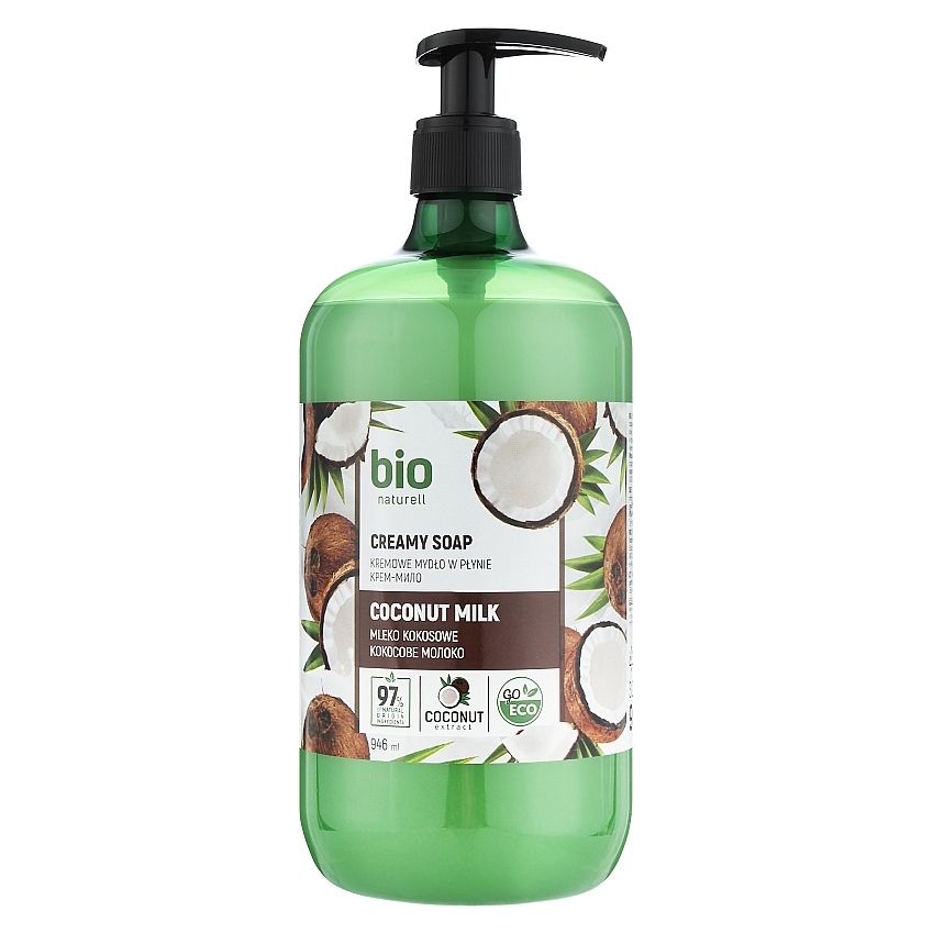 "Bio Naturell" - Жидкое крем-мыло "Кокосовое молоко", 946 мл