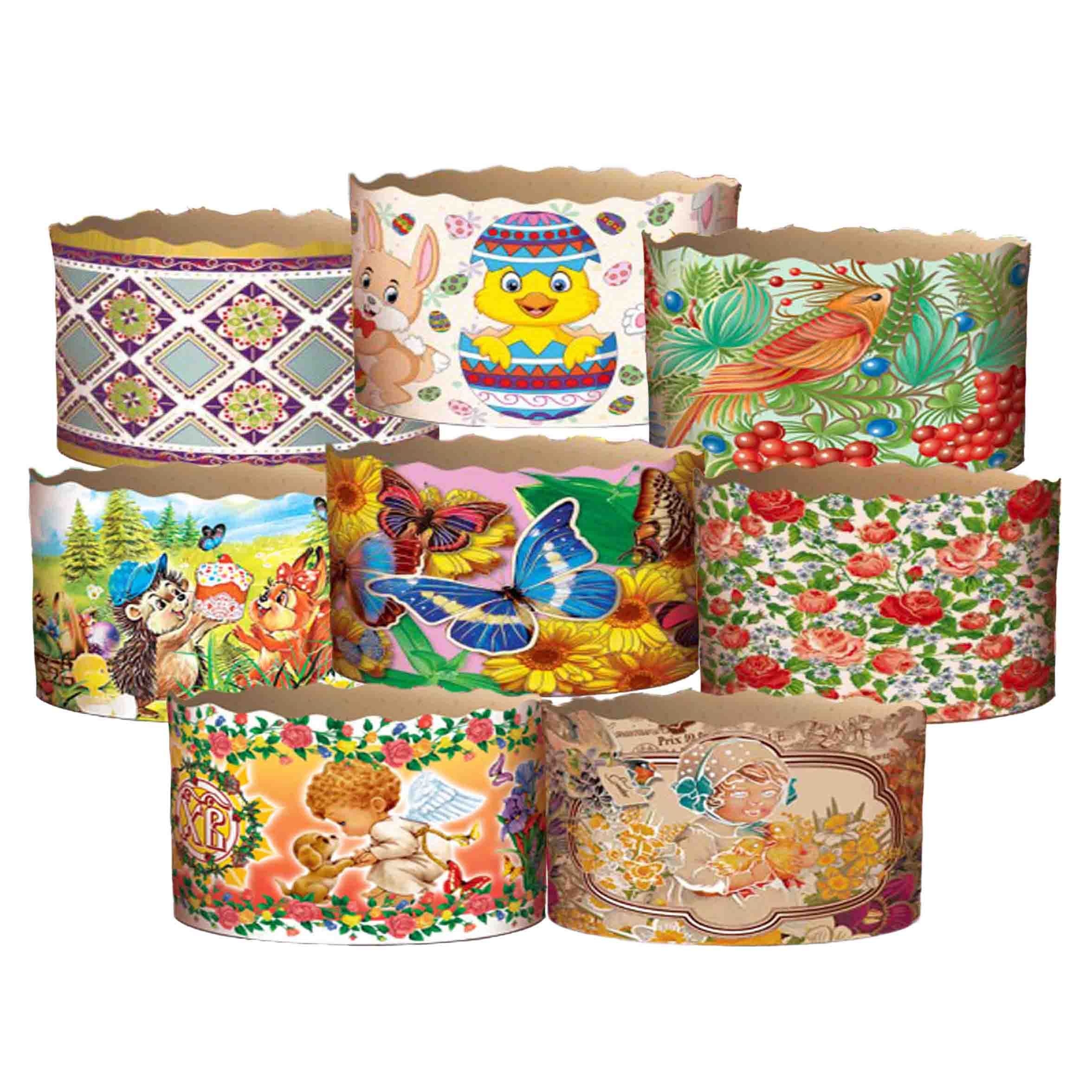 Backform für Osterkuchen "Mischen", 500 g, 130х85 mm