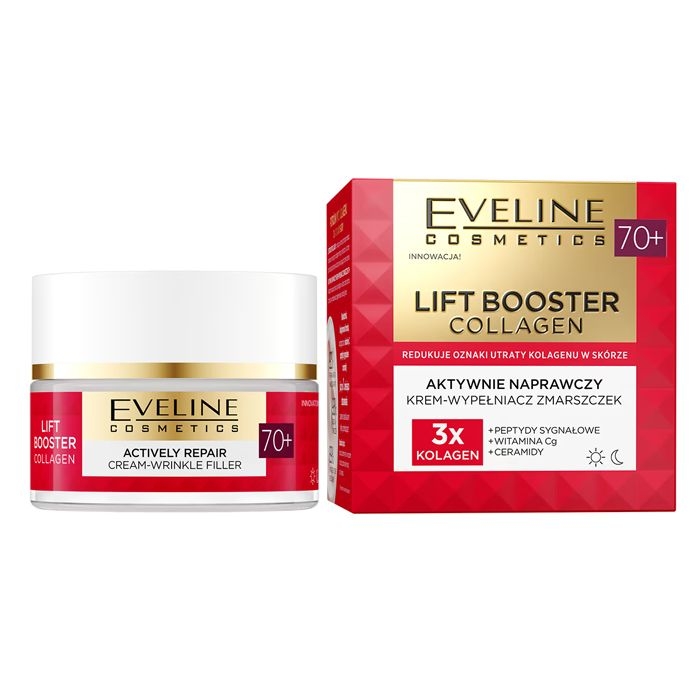 Eveline - Gesichtscreme "Collagen Lift Booster" 70+, 50 ml