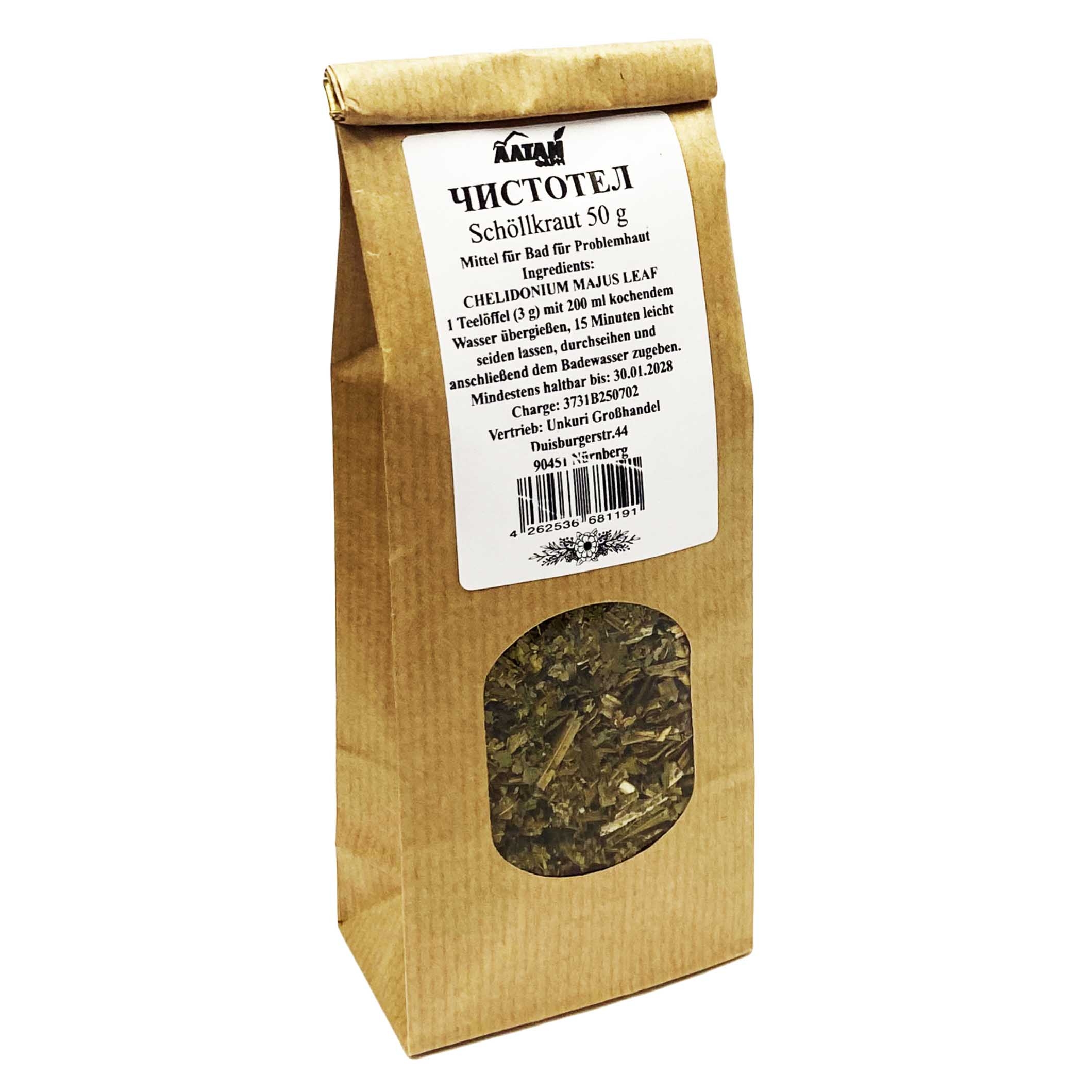 Altaj-Pharm -  Schöllkraut, 50 g