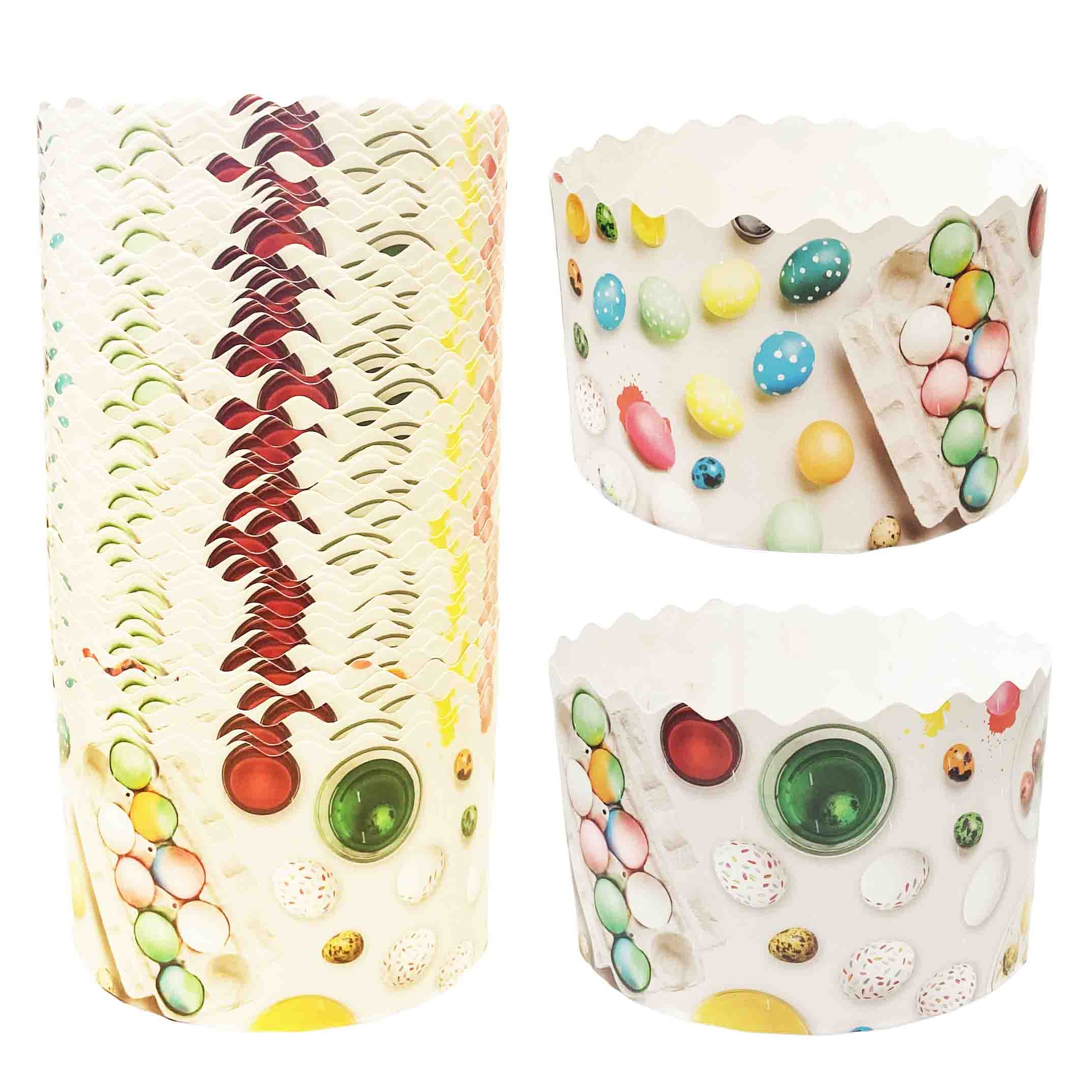 Backform für Osterkuchen "Ostereier in Verpackung", 500 g, 130x85 mm, (1)