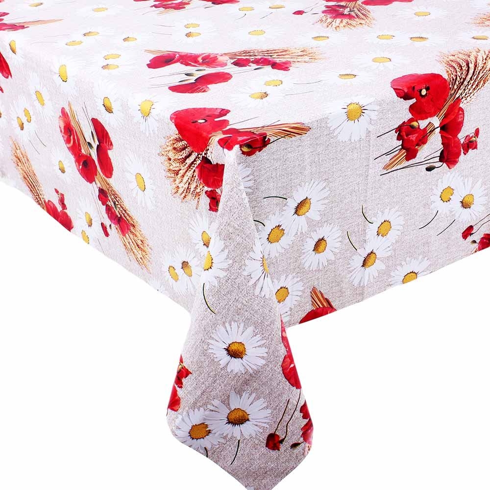 Клеенка "Классик", SJ555A (маки), 20х1,4 м