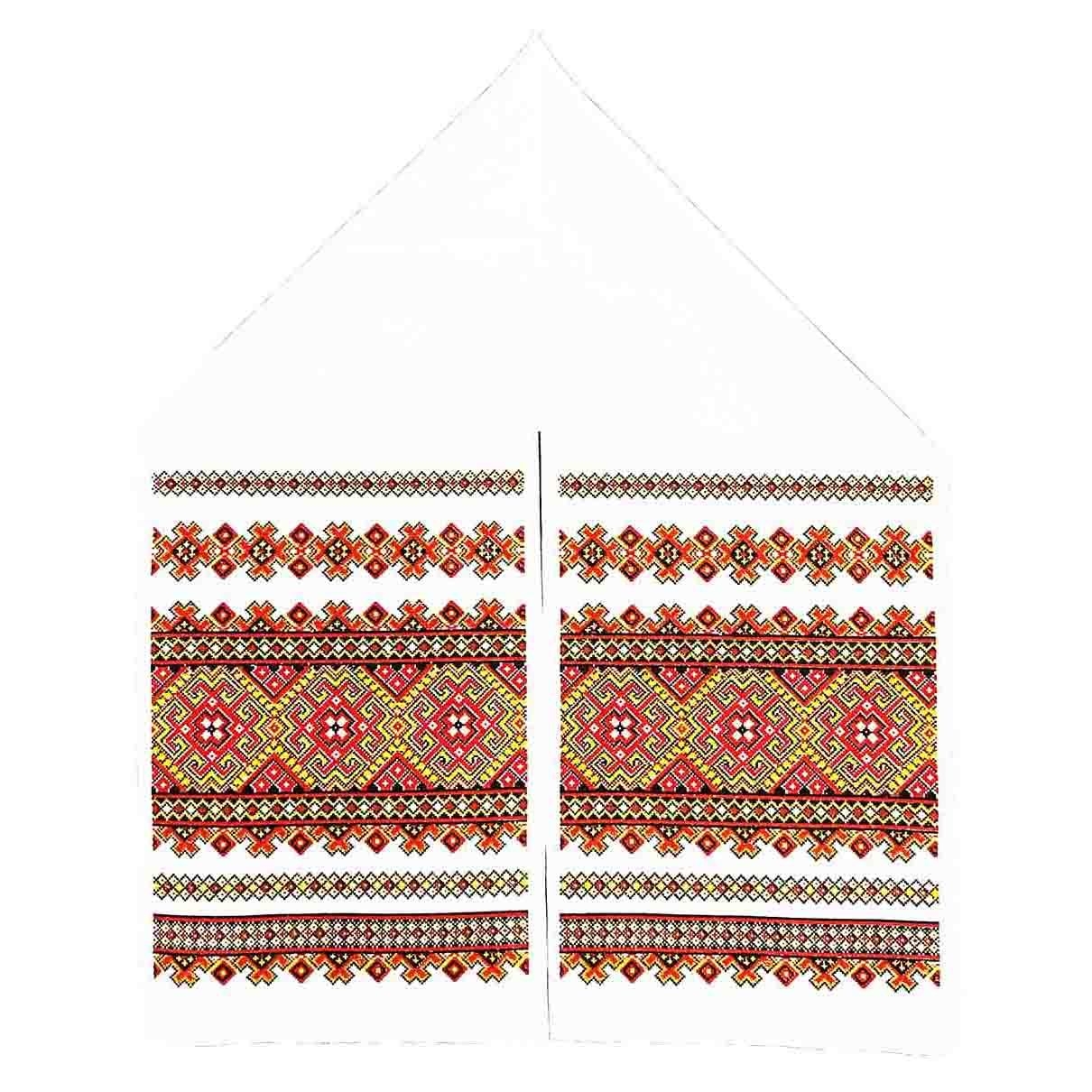 Handtuch Ruschnik, "Traditionell", rot, 120х25 cm
