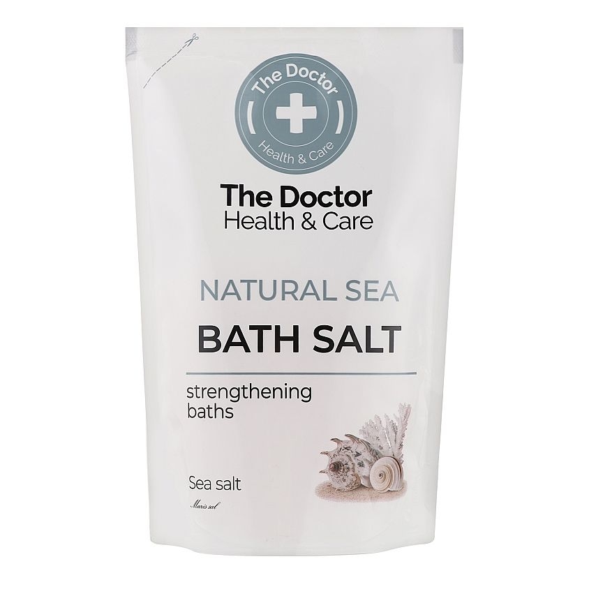 "The Doctor" Badesalz, "Meersalz naturell", 500 g