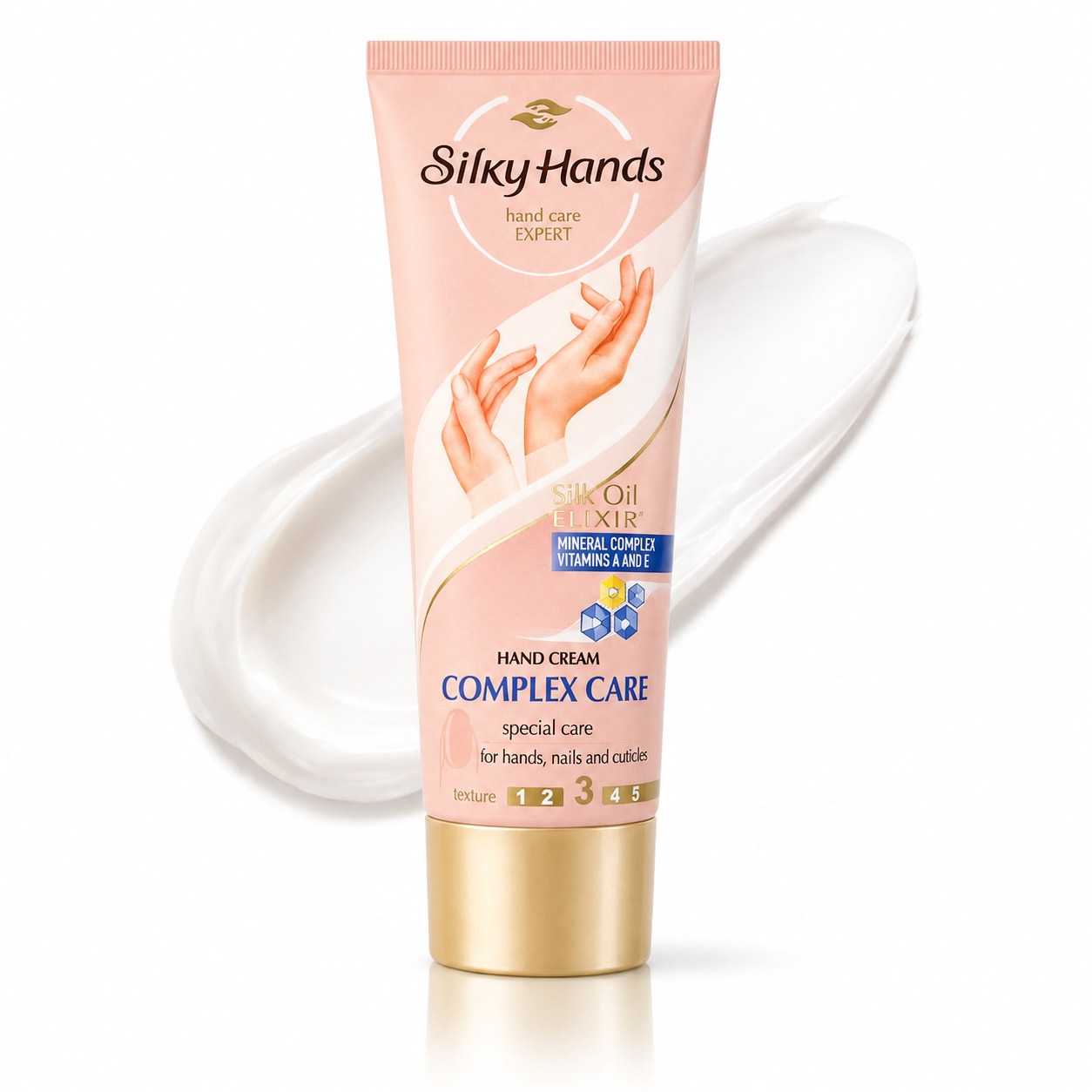 "Silky Hands" - Handcreme "Komplex", 72 ml