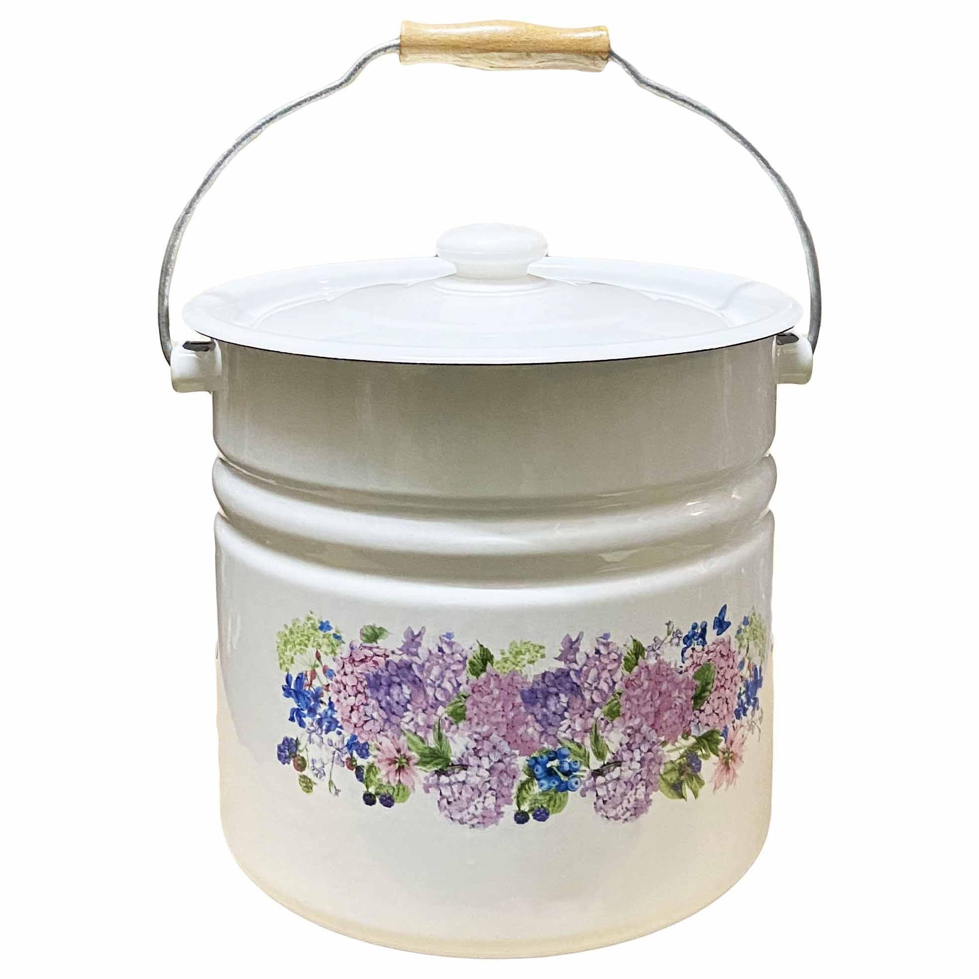 Eimer mit Deckel (Zylinder), 12,0 L, "Anabel"