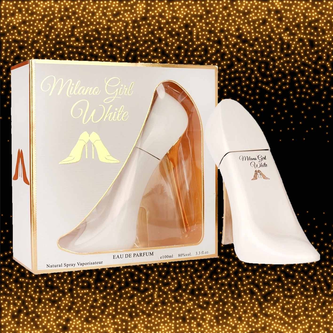 Женский парфюм "Milano Girl White", 100 мл (белая туфелька)