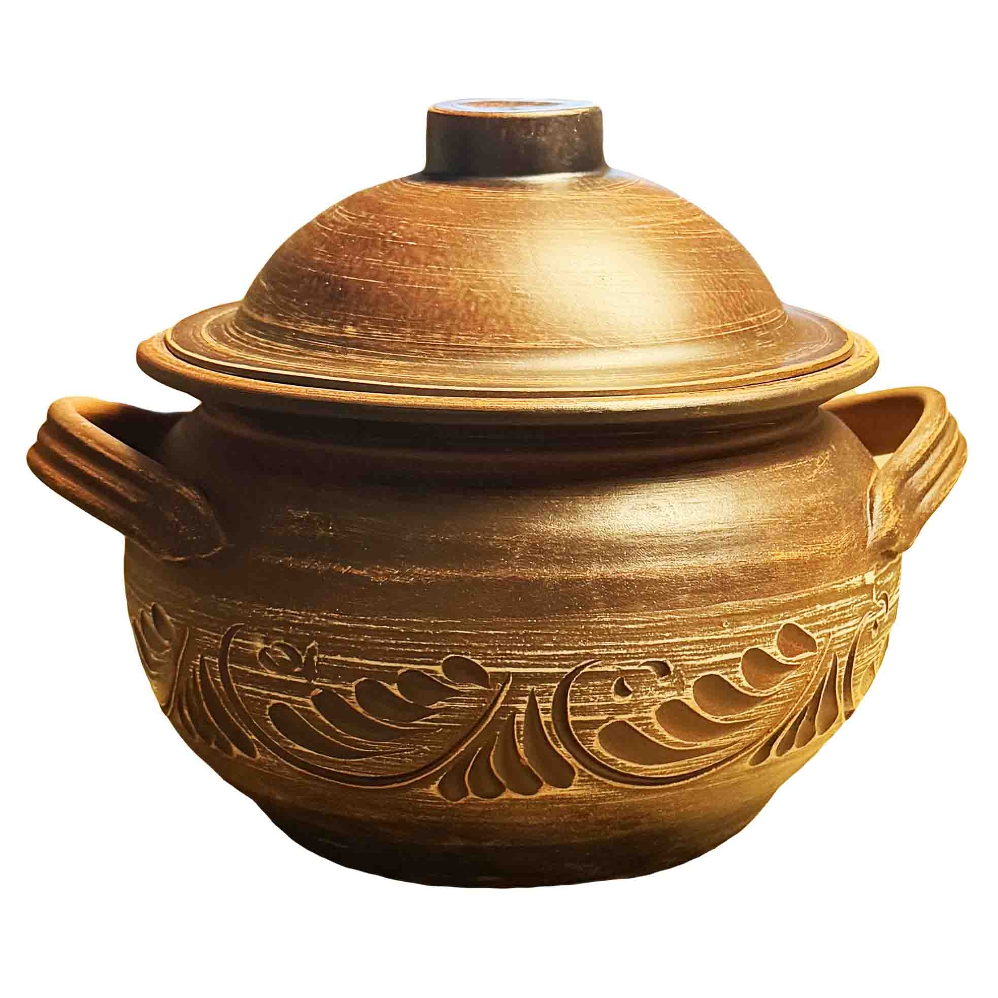 Keramiktopf, Roter Ton, matt, 3 L (31431)