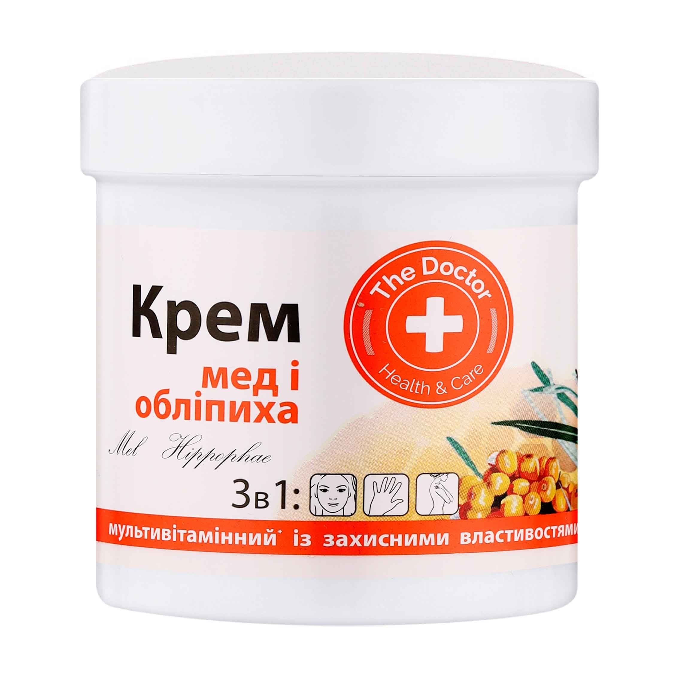 "Domaschnij Doktor" Creme 3in1, "Honig und Sanddorn", 250 ml