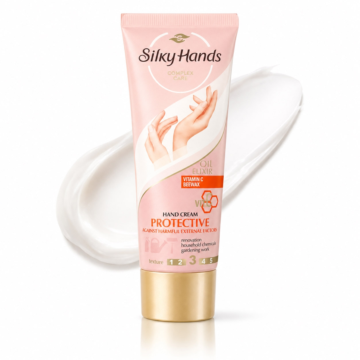 "Silky Hands" - Handcreme "Schützend", 75 ml