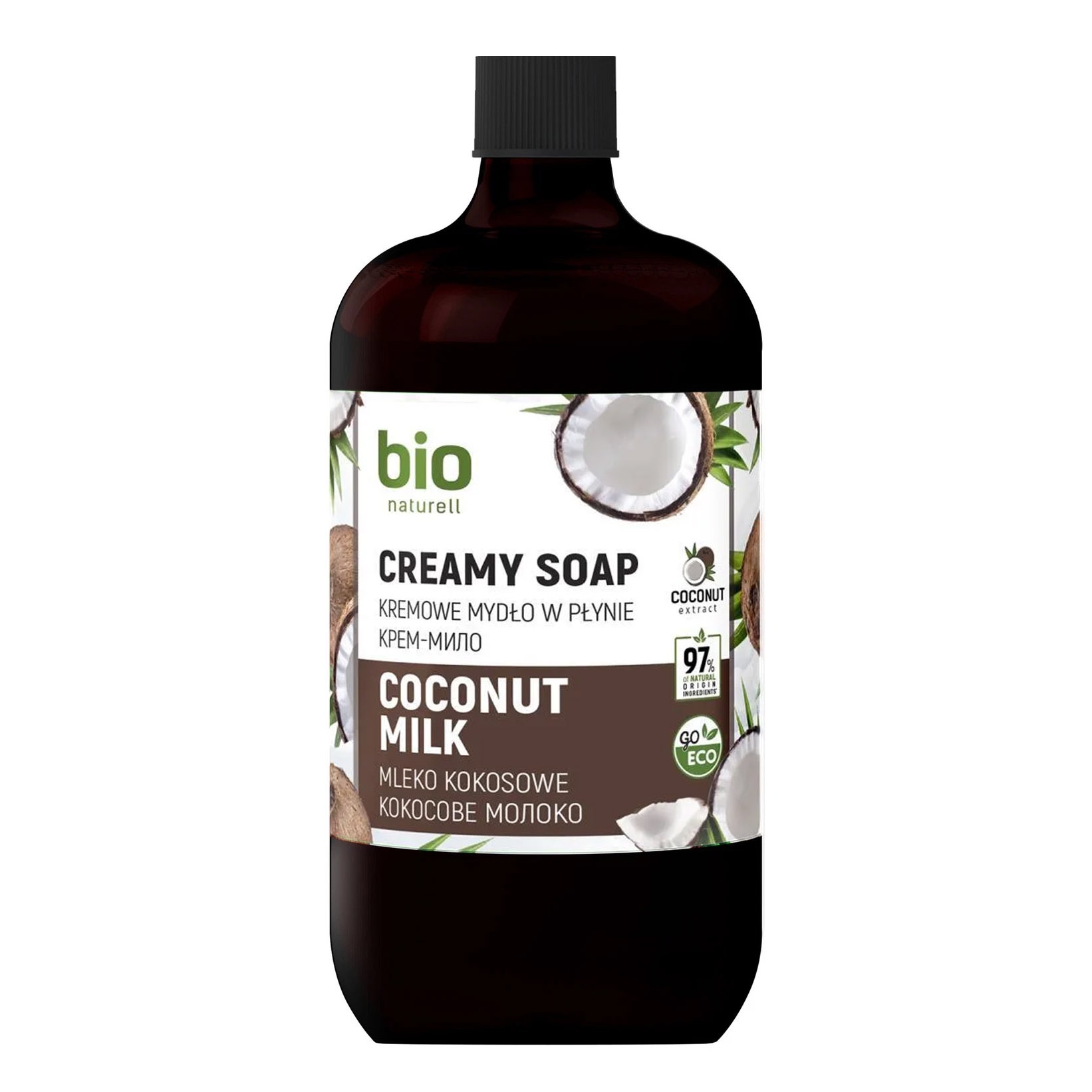 "Bio Naturell" Flüssigseife-creme "Coconut Milch" ohne Spender, 946 ml