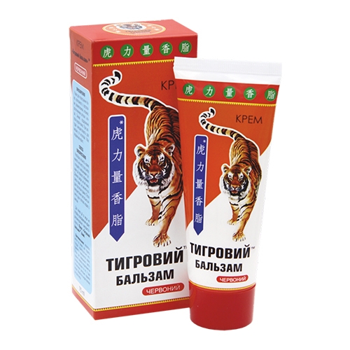 Elixir - Тигровый крем-бальзам красный, 75 мл