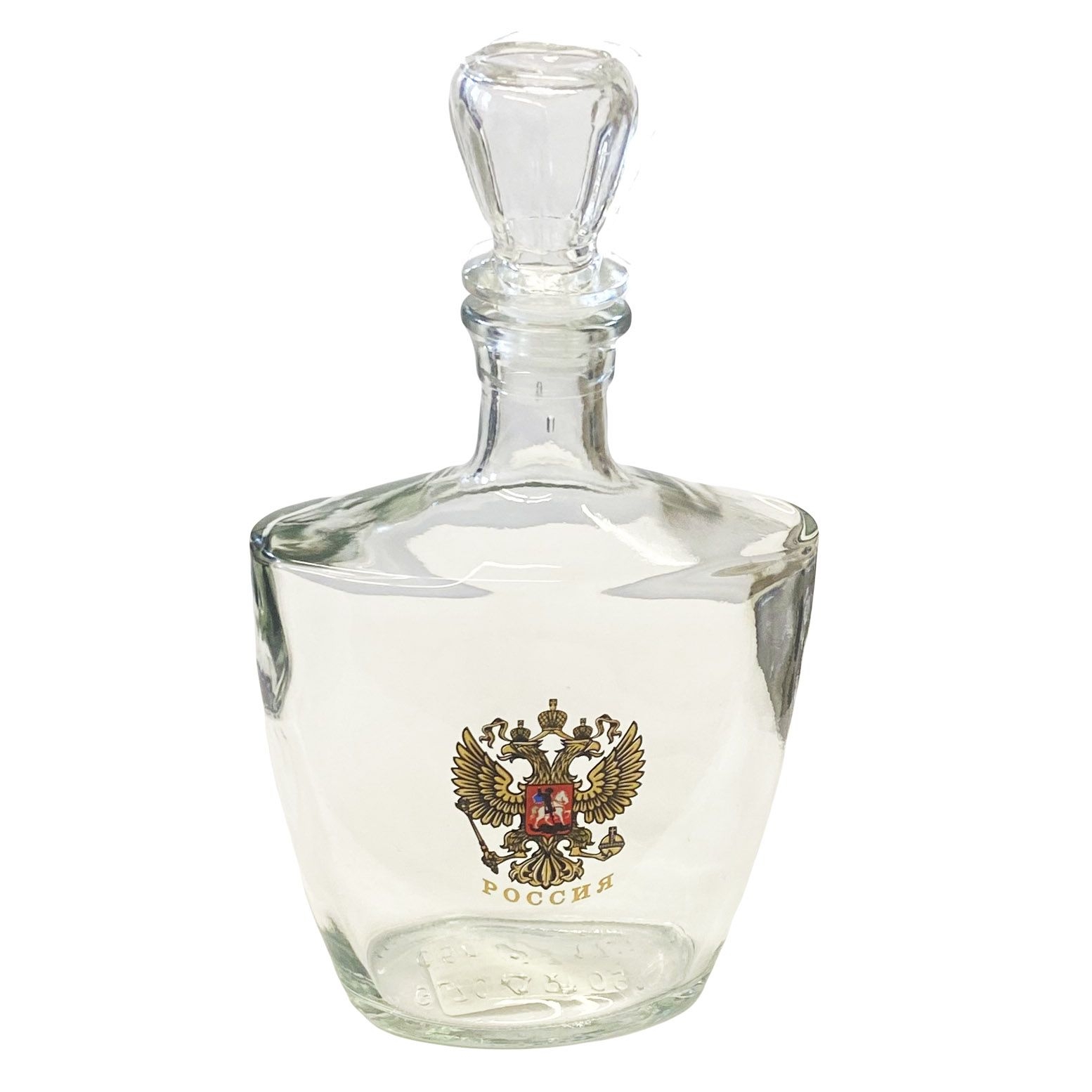 Karaffe Cognac, 500 ml, "Wappen von Russland"