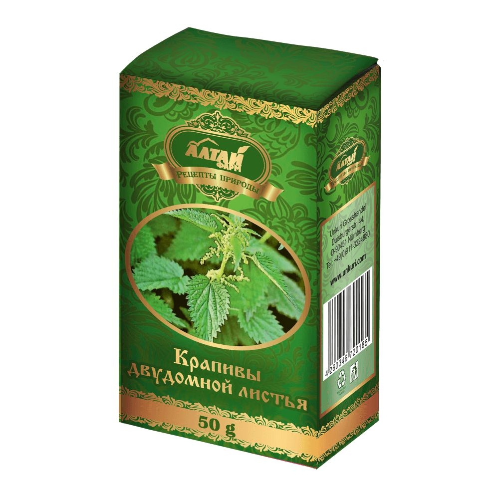 Altaj-Pharm - Brennnesselblätter (Krapiwa), 50 g