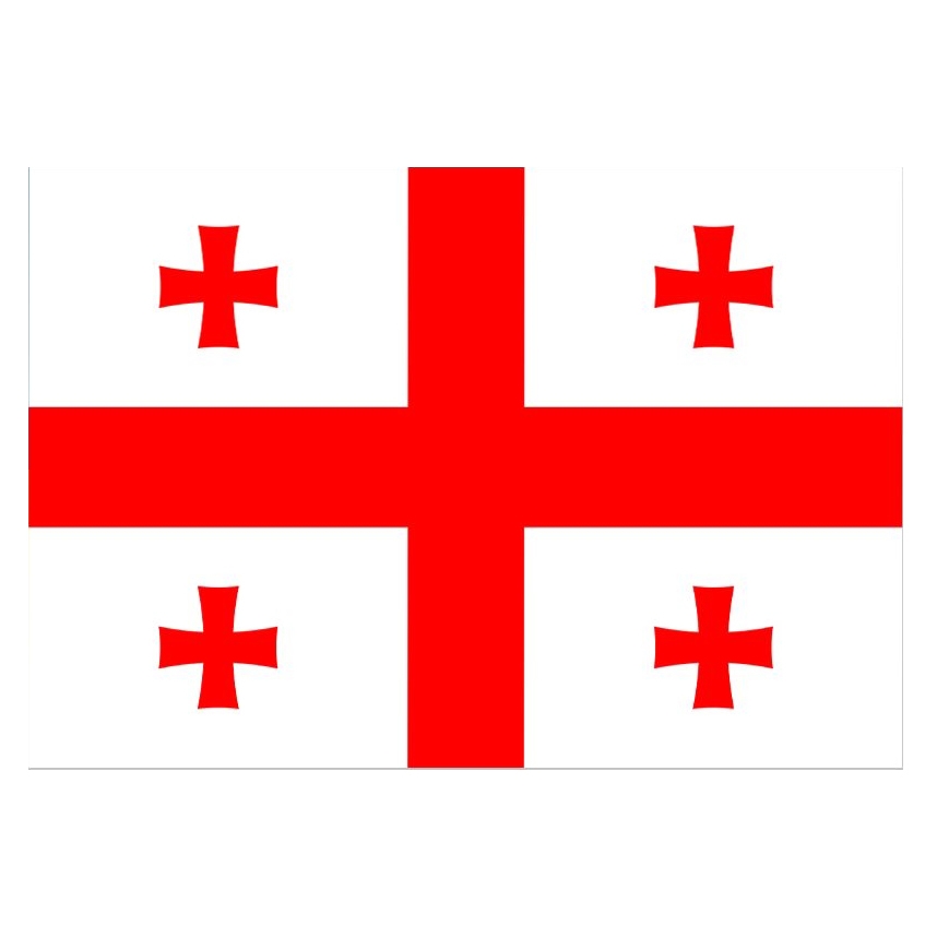 Flagge Georgia, 90 x 145 cm