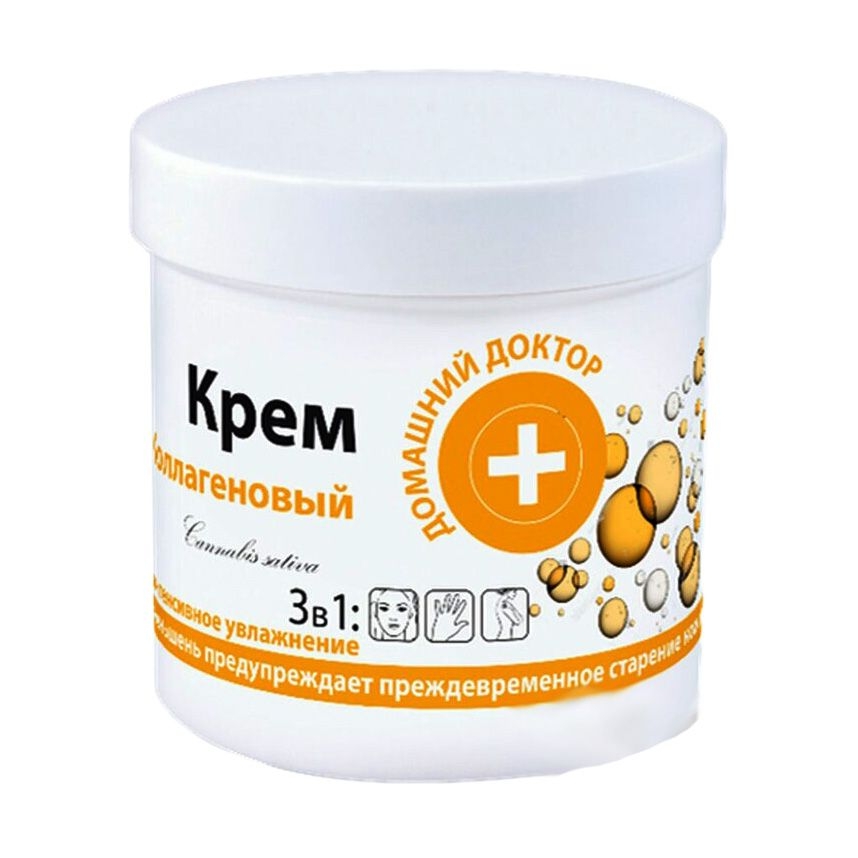"Domaschnij Doktor" Creme 3 in 1, "Mit Kollagen", 250 ml