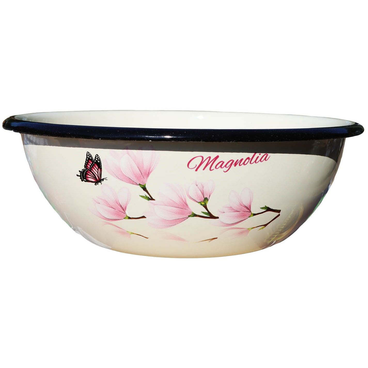 Schüssel emailliert 4,0 L "Magnolie"