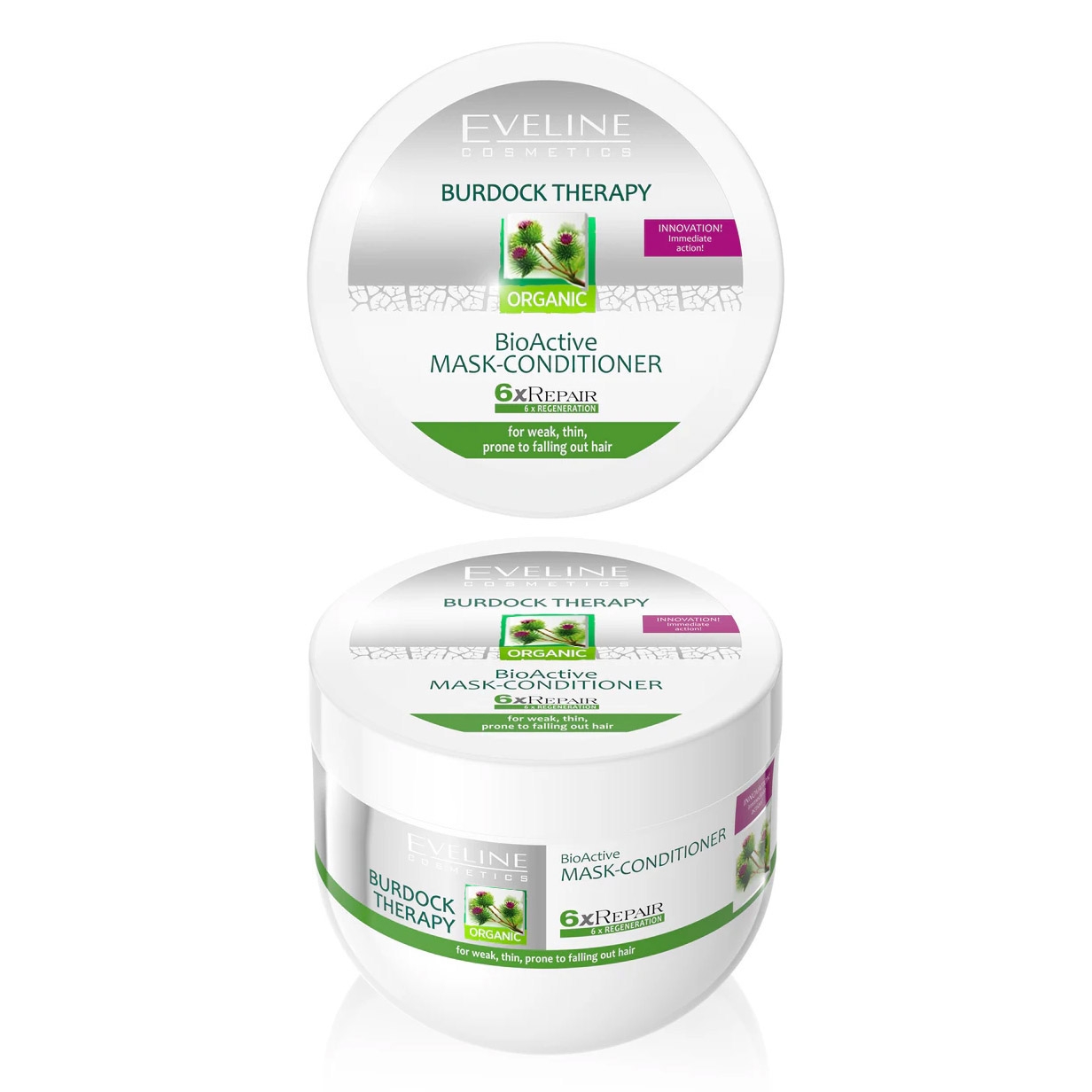 "Eveline" Active Conditioner-Maske "Burdok Therapy", 300 ml