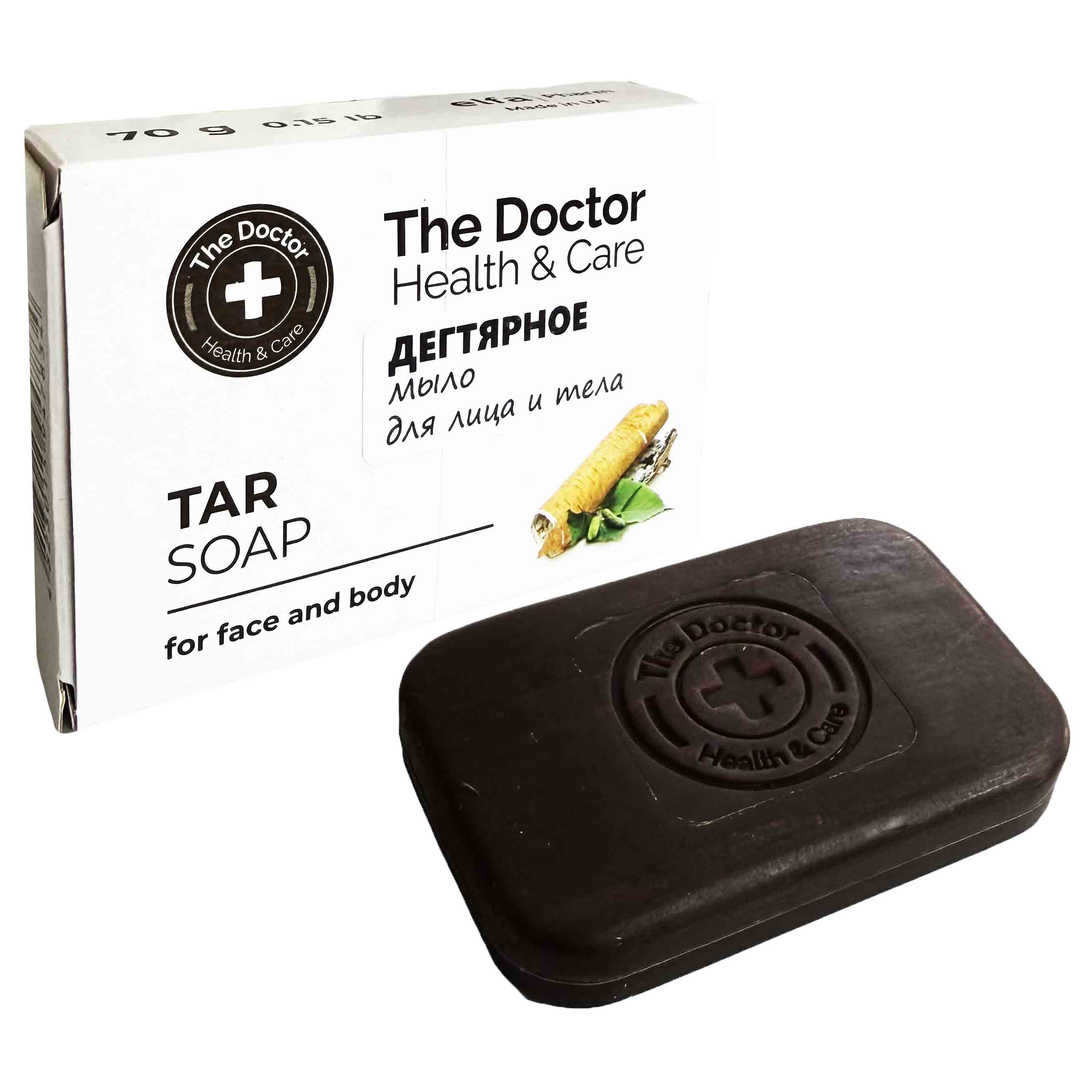 "The Doctor", Teerseife für Gesicht und Körper, 70 g