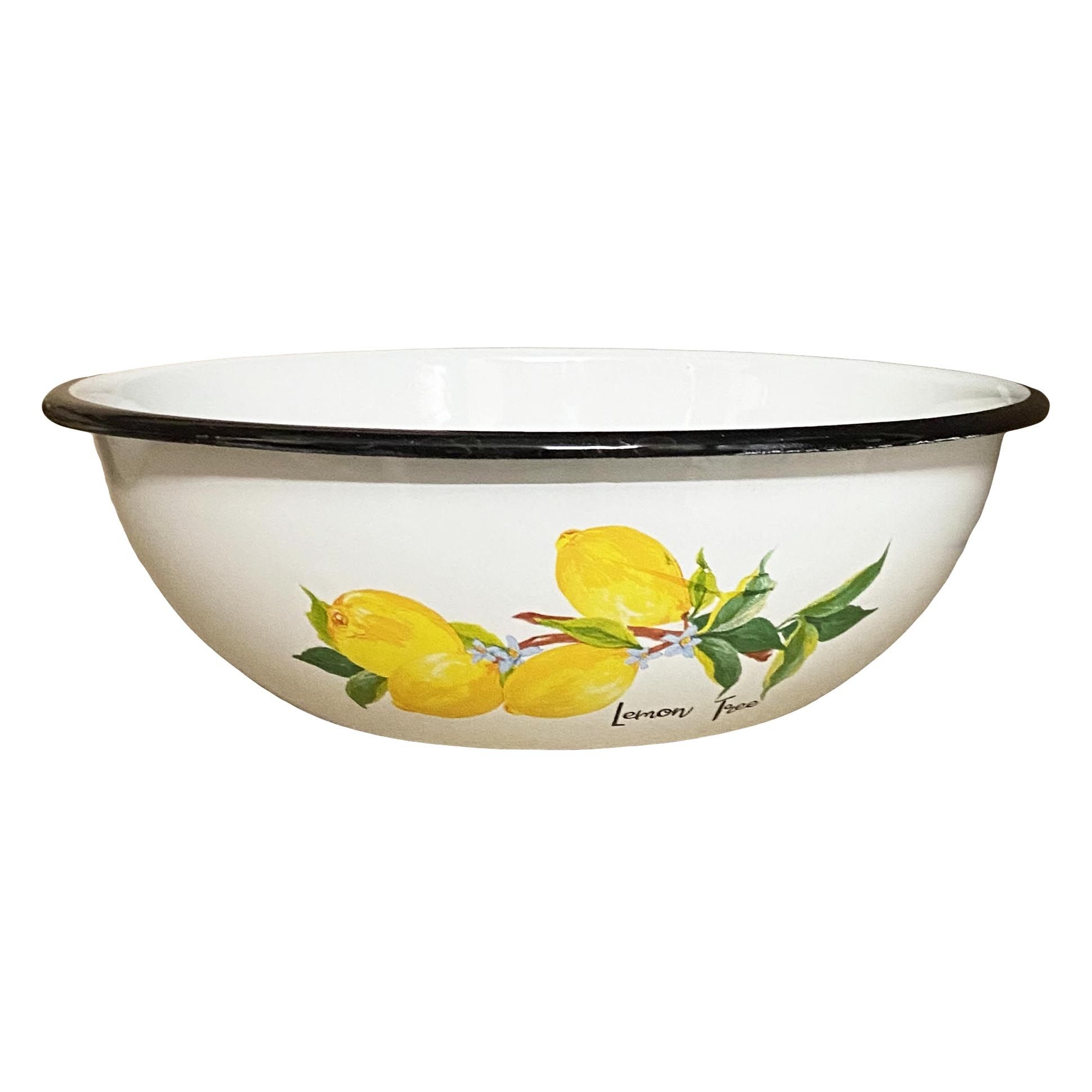 Schüssel emailliert, 1,5 L "Zitronenbaum"
