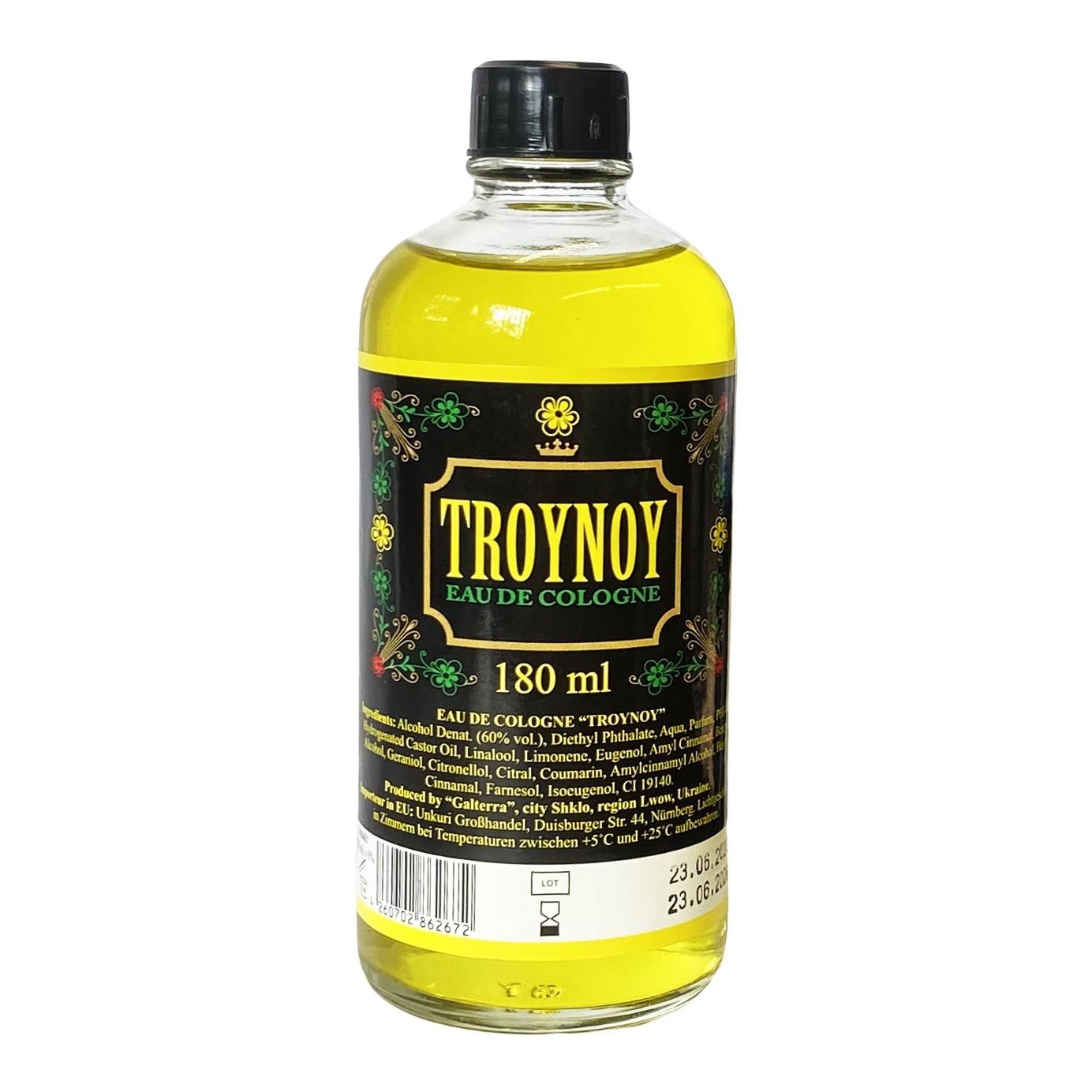 "Galterra" Eau de Cologne "Troynoy", gelb