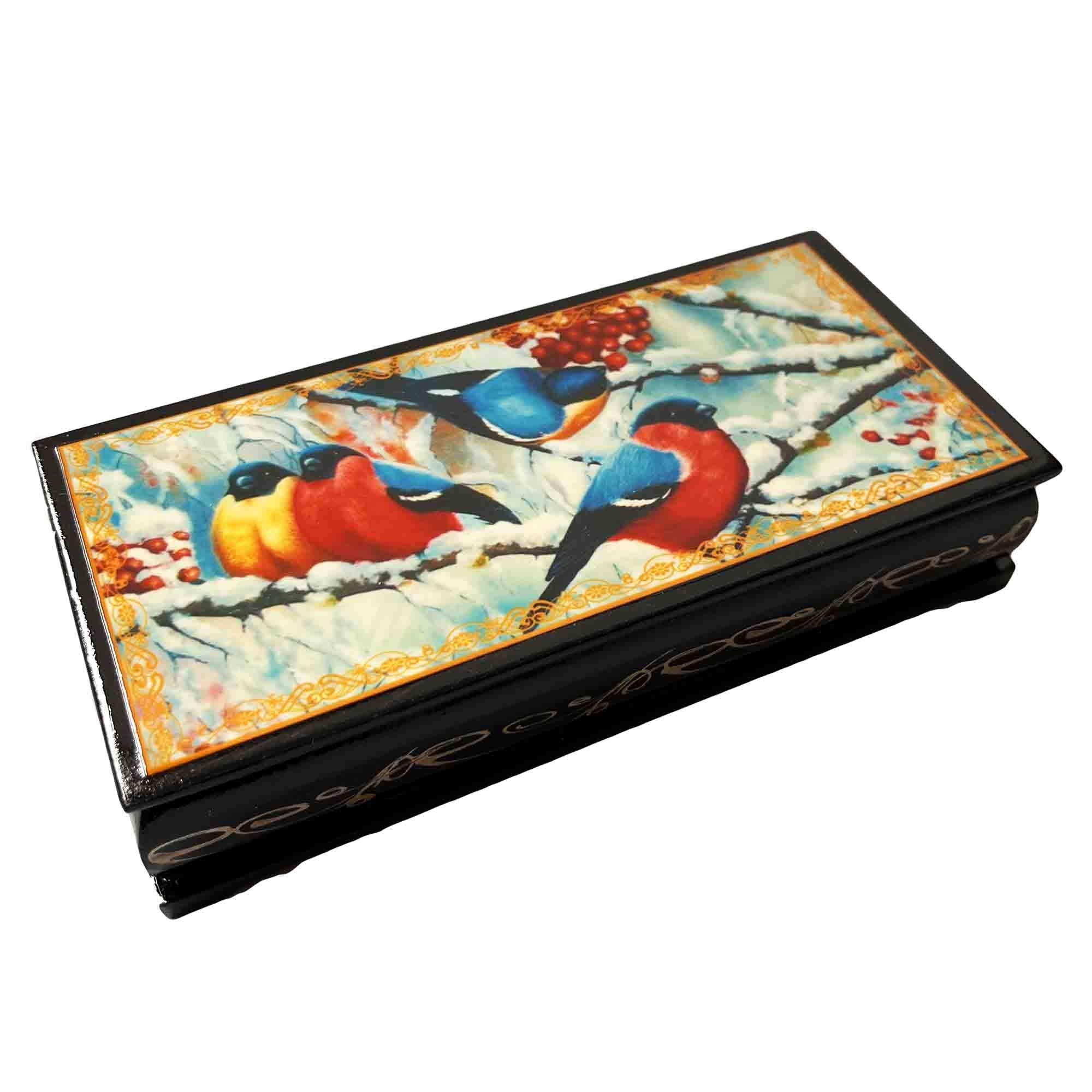 Souvenir Schatulle "Vögel", 17х8х4 cm