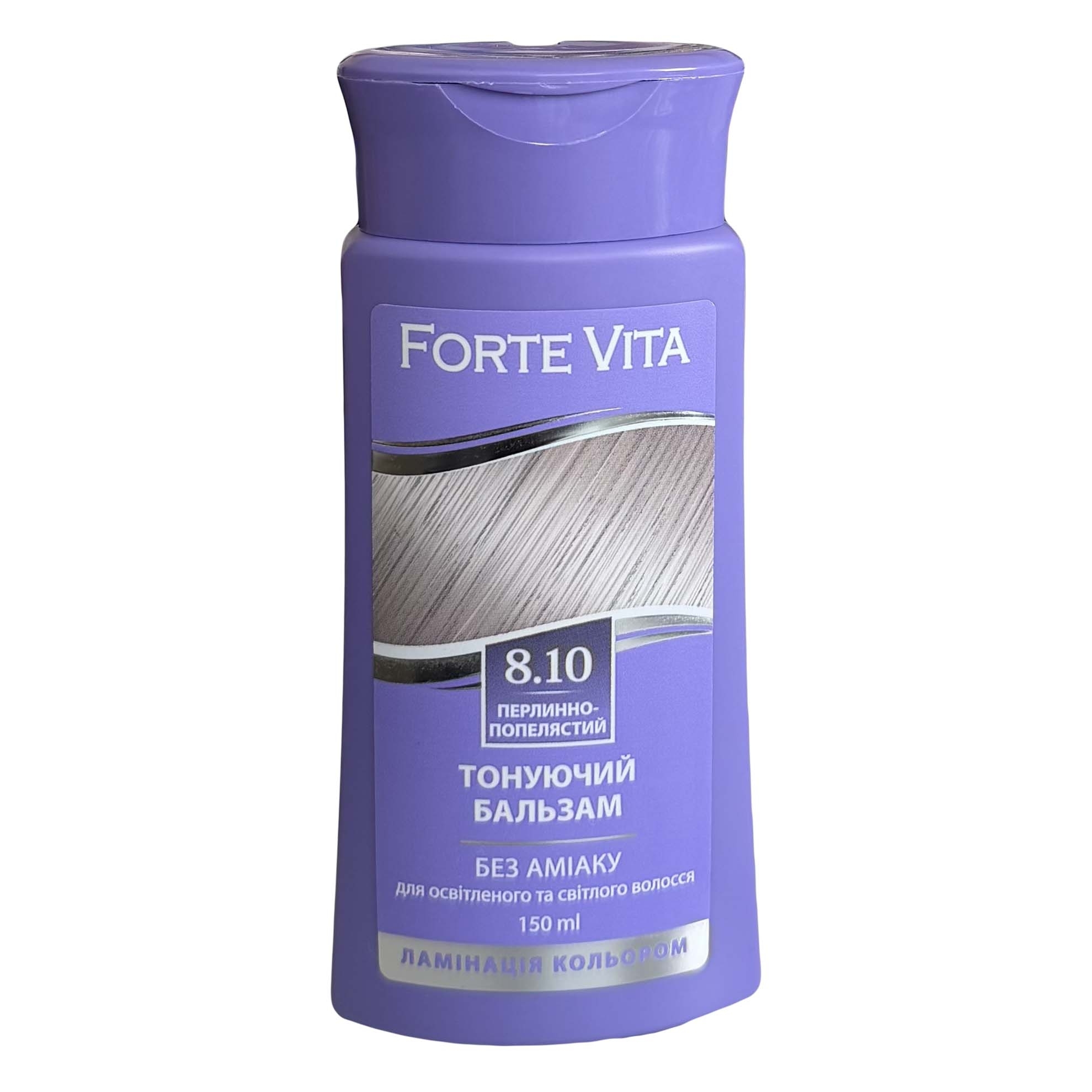 Tönungsbalsam für Haare "Forte Vita" 8.10 (Perlasche), ohne Ammoniak, 150 ml