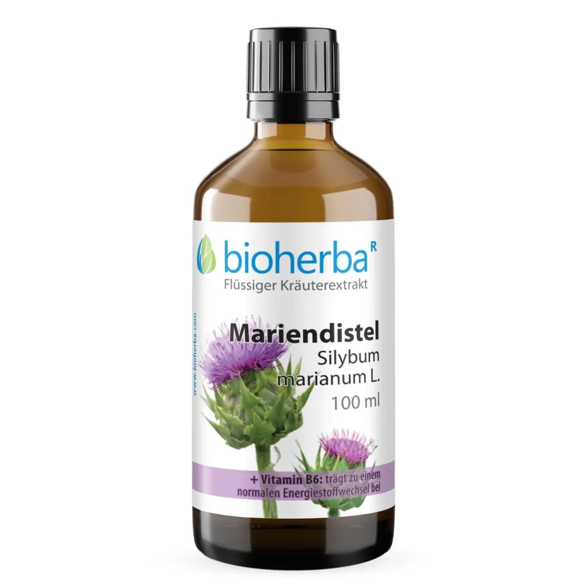 "Bioherba" - Mariendistel Silybum marianum L. Tropfen Tinktur, 100 ml