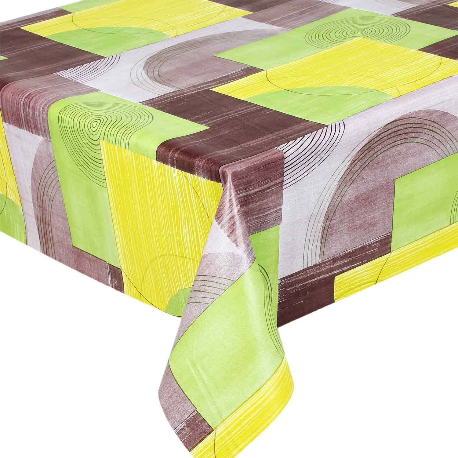 Клеенка "Классик", SJ484A (зелено-желто-коричневая), 20х1,4 м