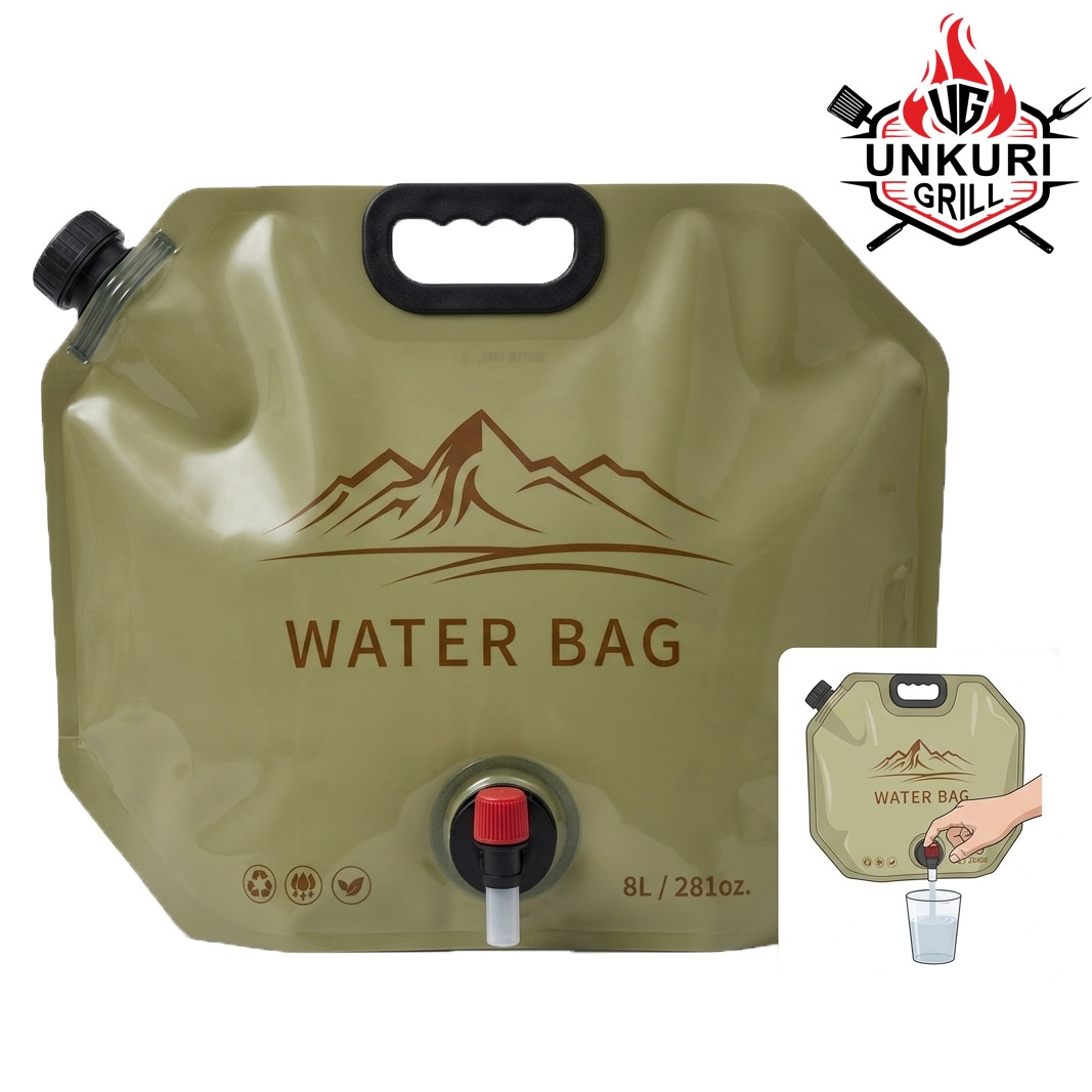Wasserbehälter tragbar, faltbar, (Kunststoff), 8 L